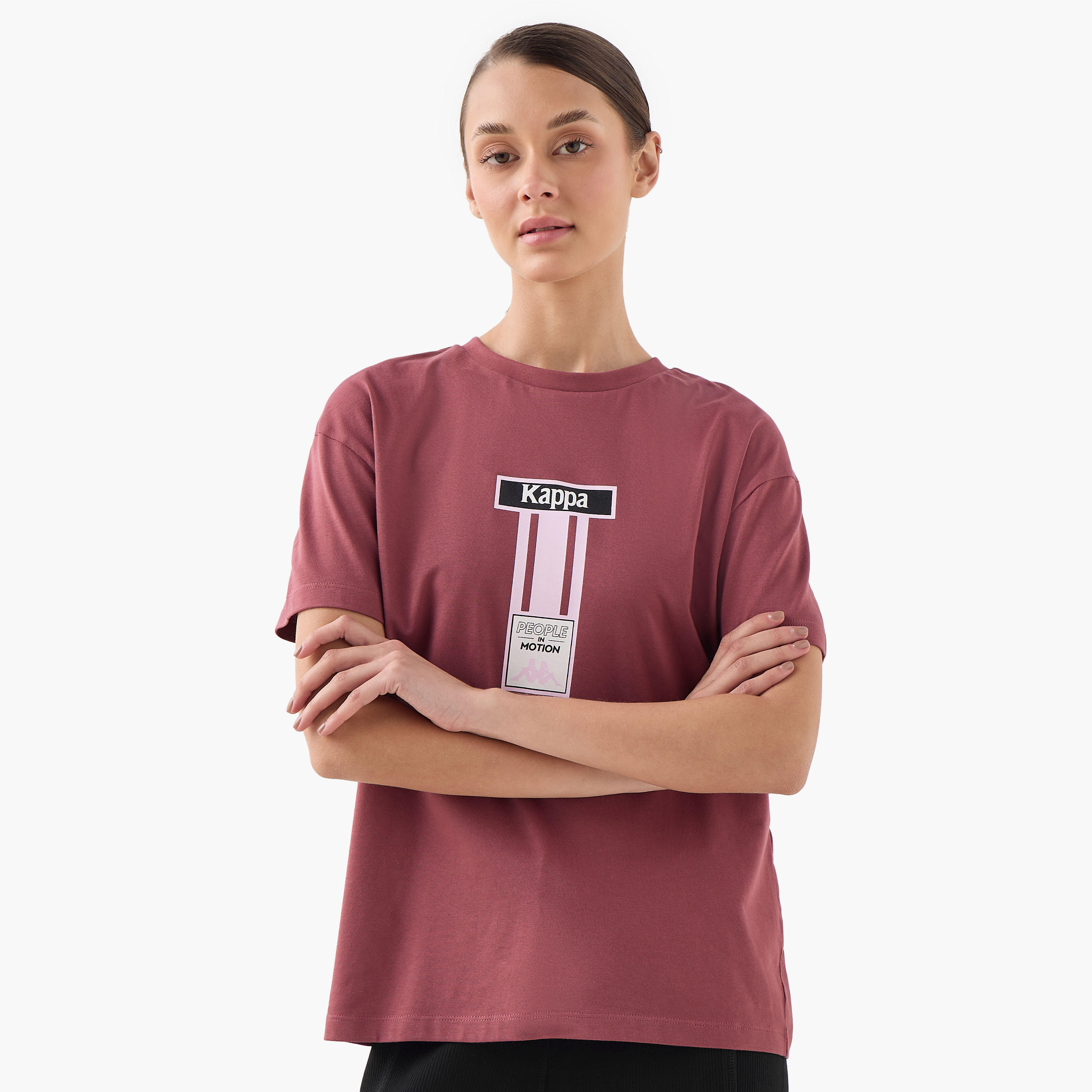 Kappa Logo Detail T-shirt-women-clothing-tshirts-image-1