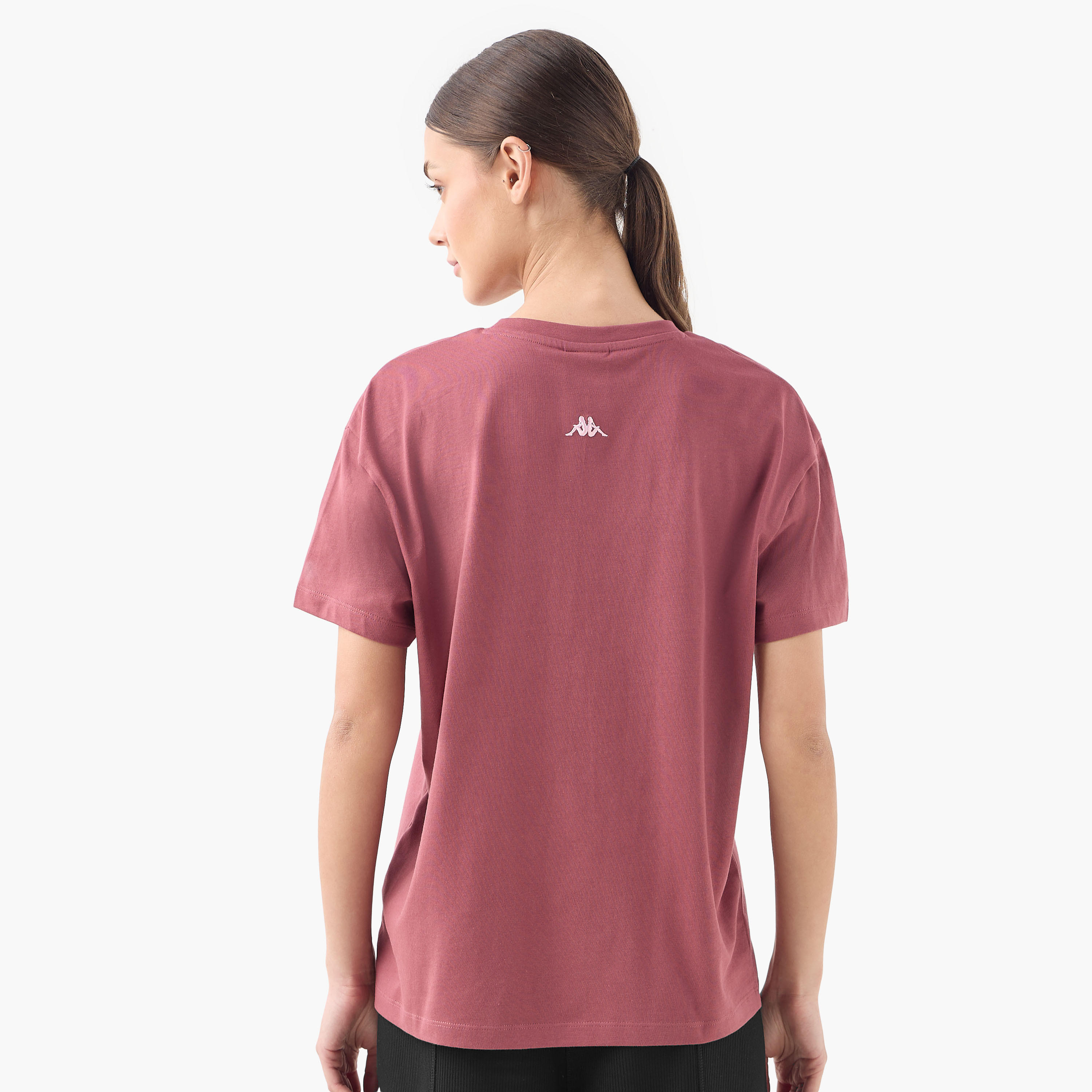 Kappa Logo Detail T-shirt-women-clothing-tshirts-image-3