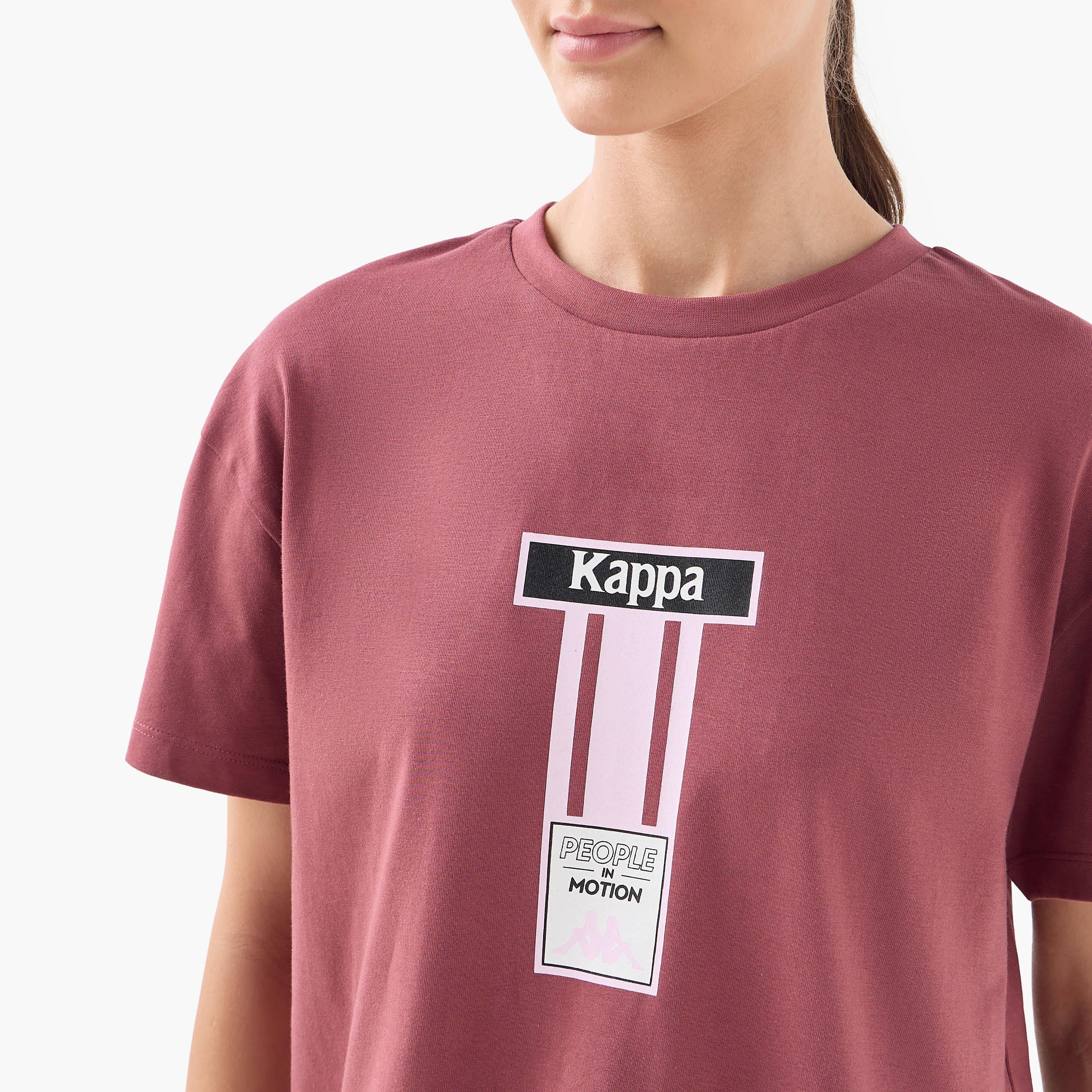 Kappa Logo Detail T-shirt-women-clothing-tshirts-image-4
