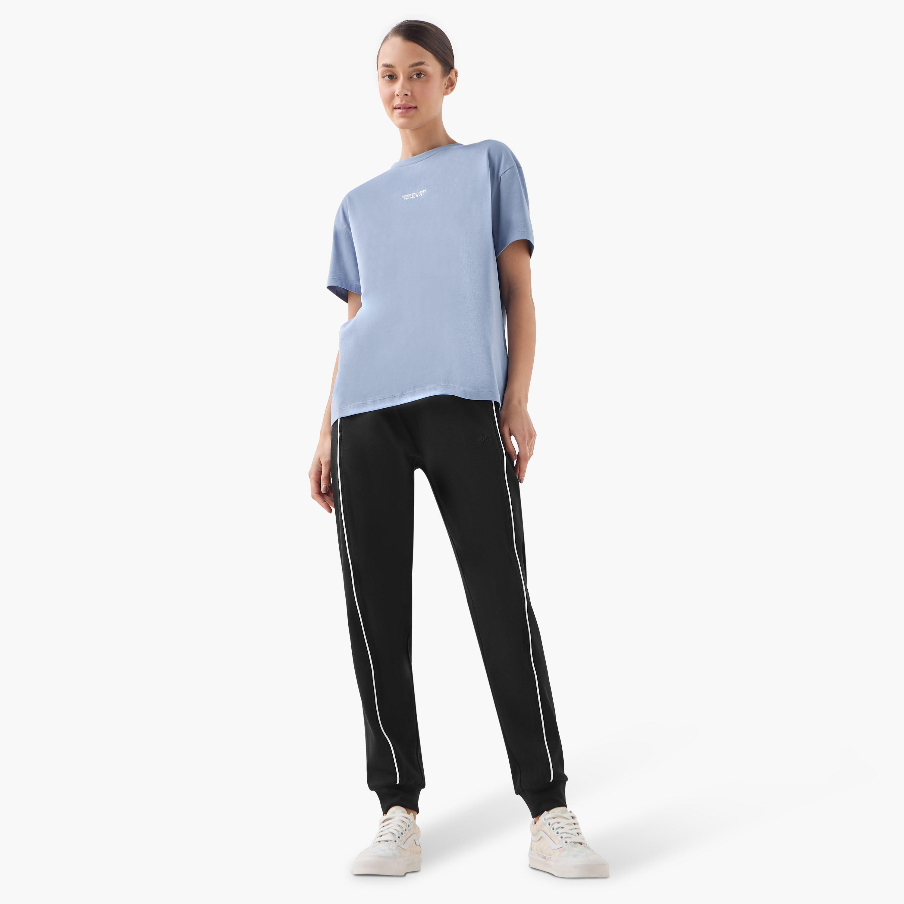Kappa Logo Detail T-shirt-women-clothing-tshirts-image-2