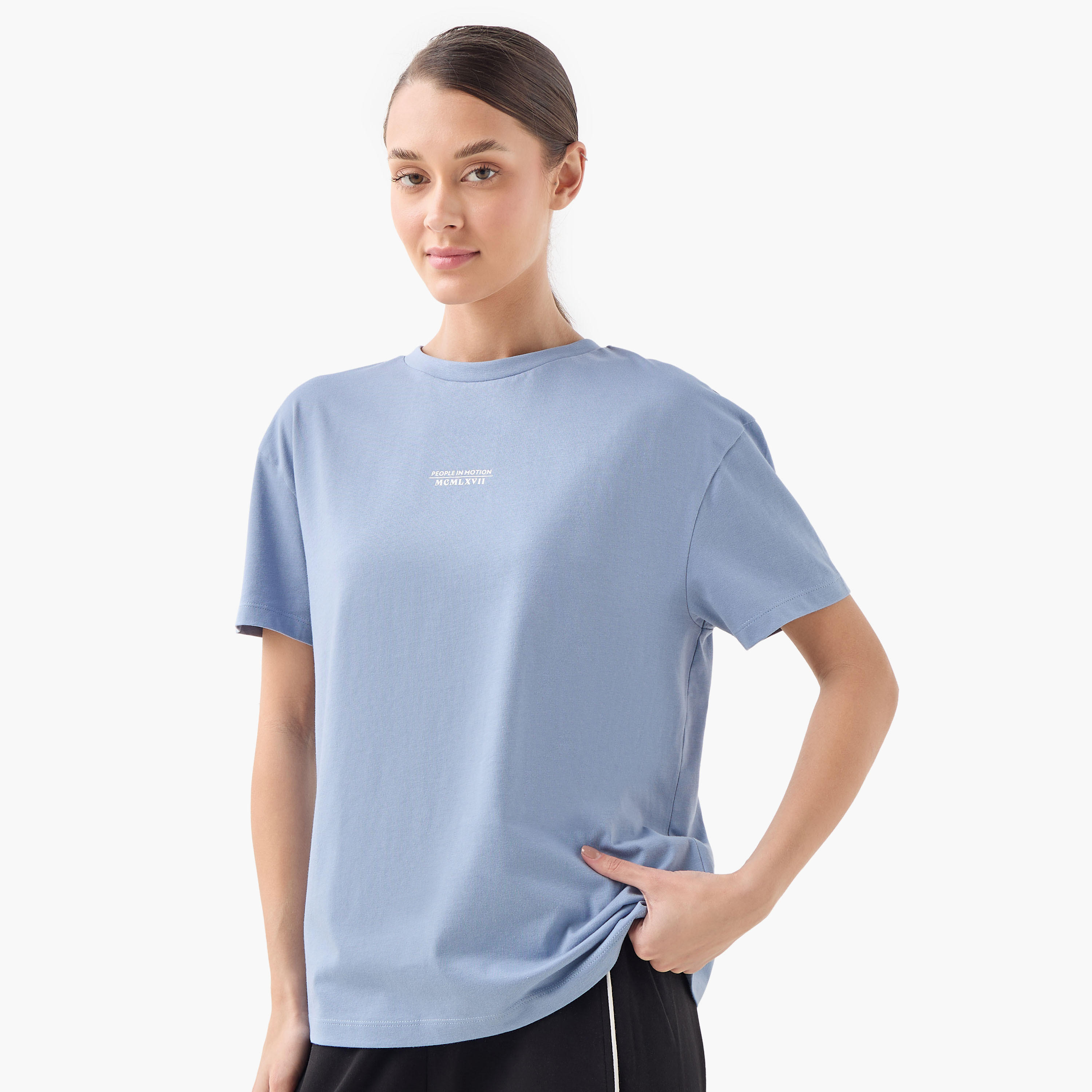 Kappa Logo Detail T-shirt-women-clothing-tshirts-image-3