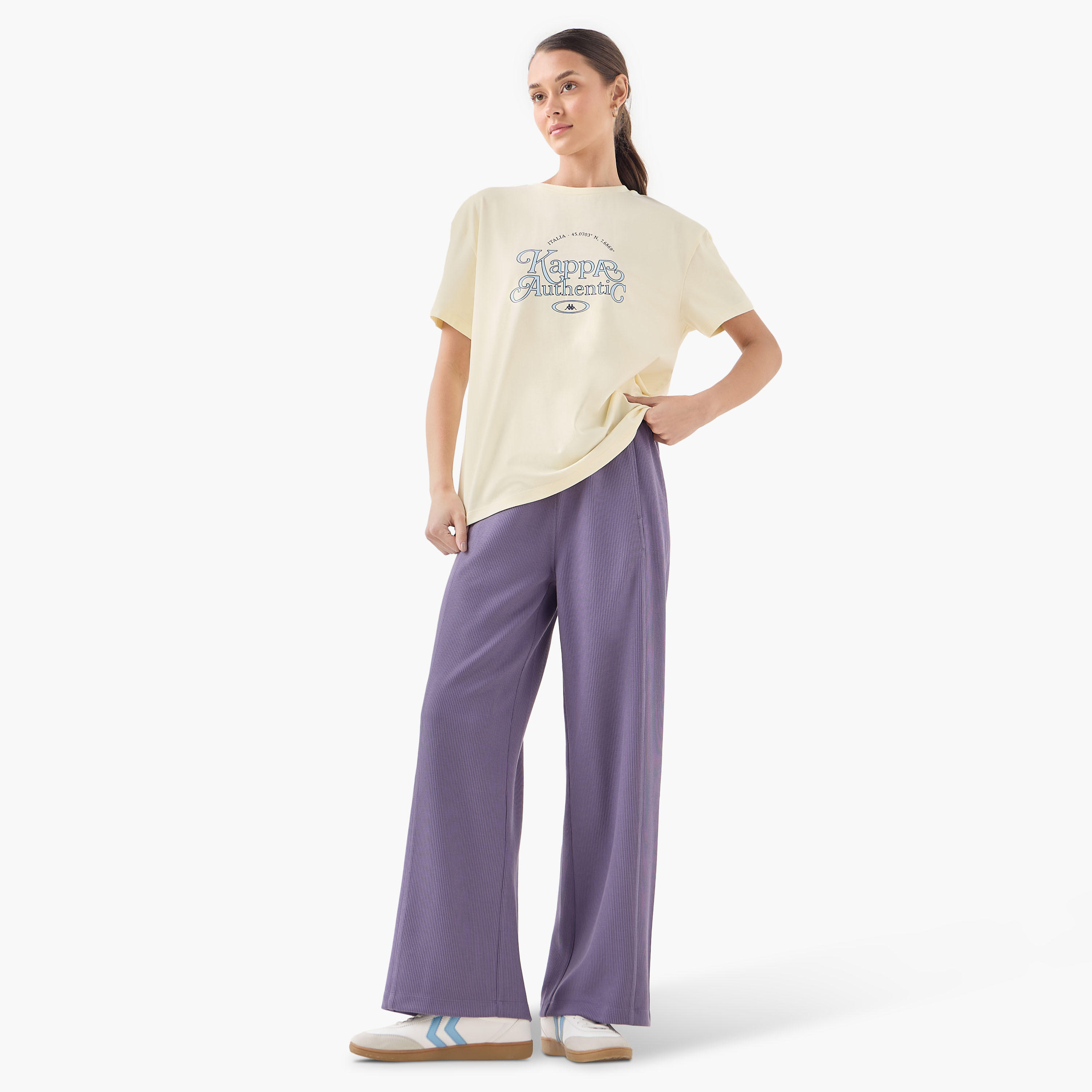 Kappa Logo Detail T-shirt-women-clothing-tshirts-image-2