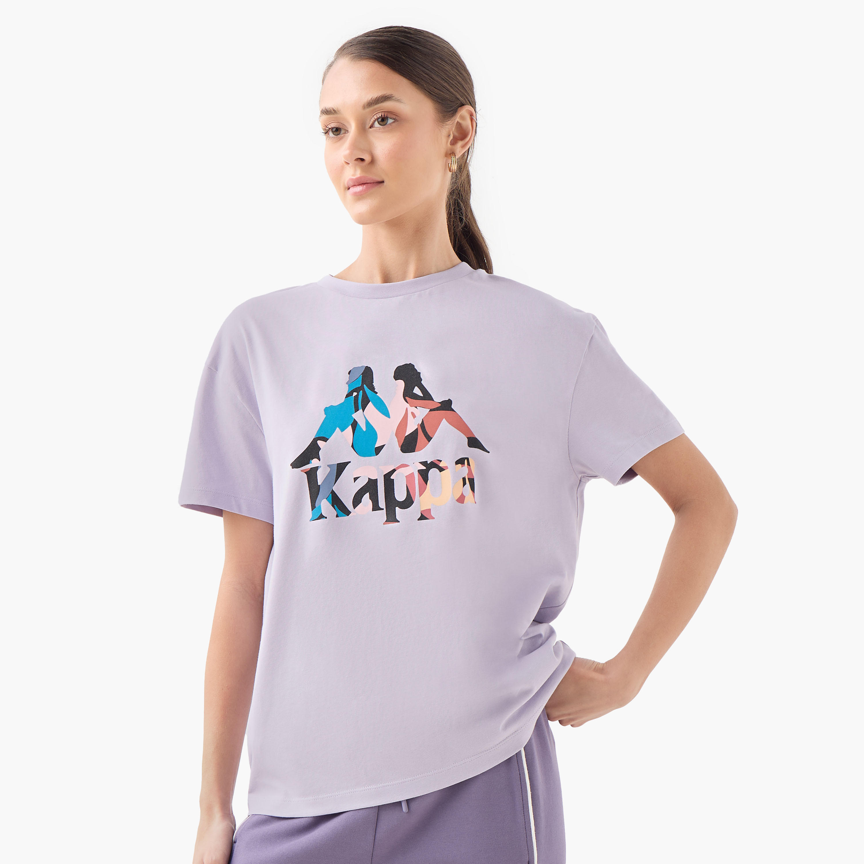 Kappa Logo Detail T-shirt-women-clothing-tshirts-image-1