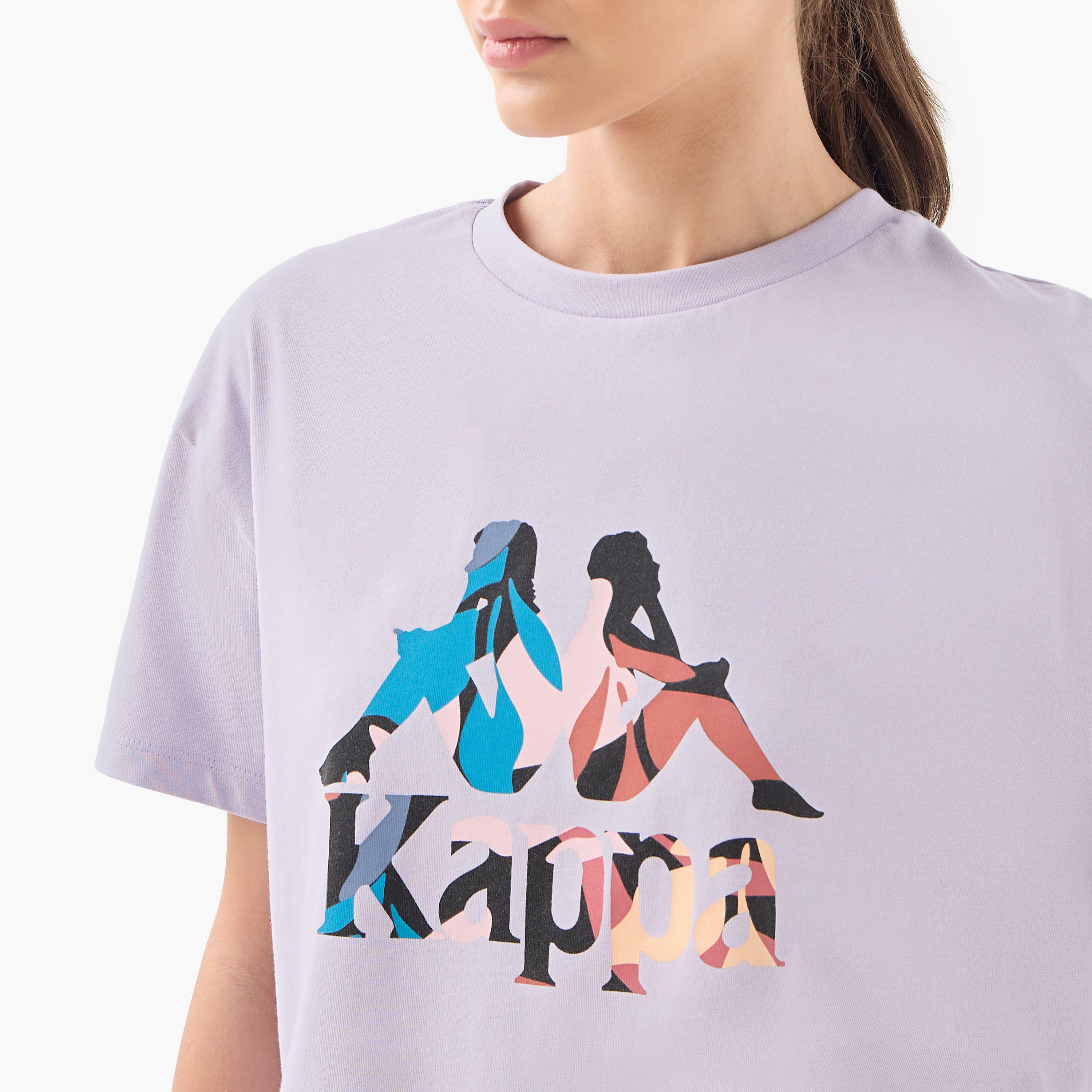 Kappa Logo Detail T-shirt-women-clothing-tshirts-image-4