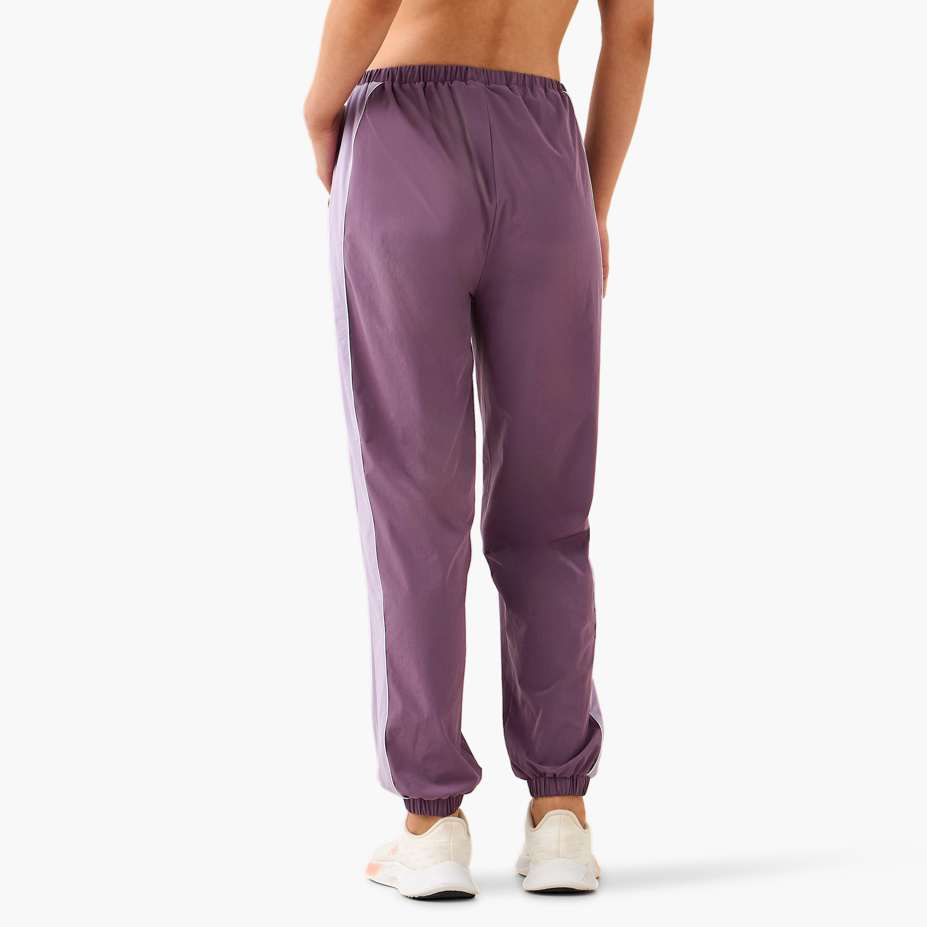 بنطلون رياضي بقوالب ملونة وجيوب من كابا-women-clothing-bottoms-joggers-image-3