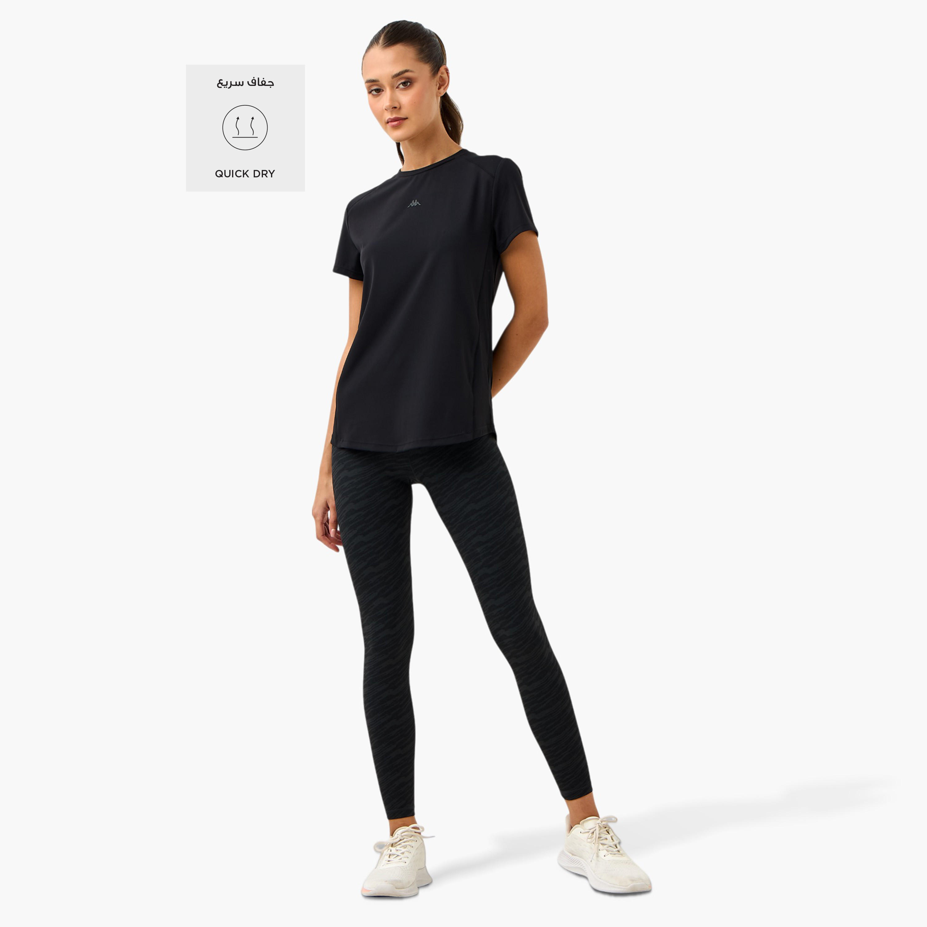 تيشيرت بطبعات شعار من كابا-women-clothing-tshirts-image-4