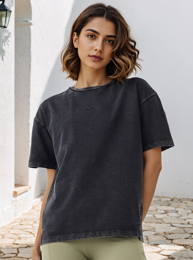 Kappa Piping Detail T-shirt-women-clothing-tshirts-image-1