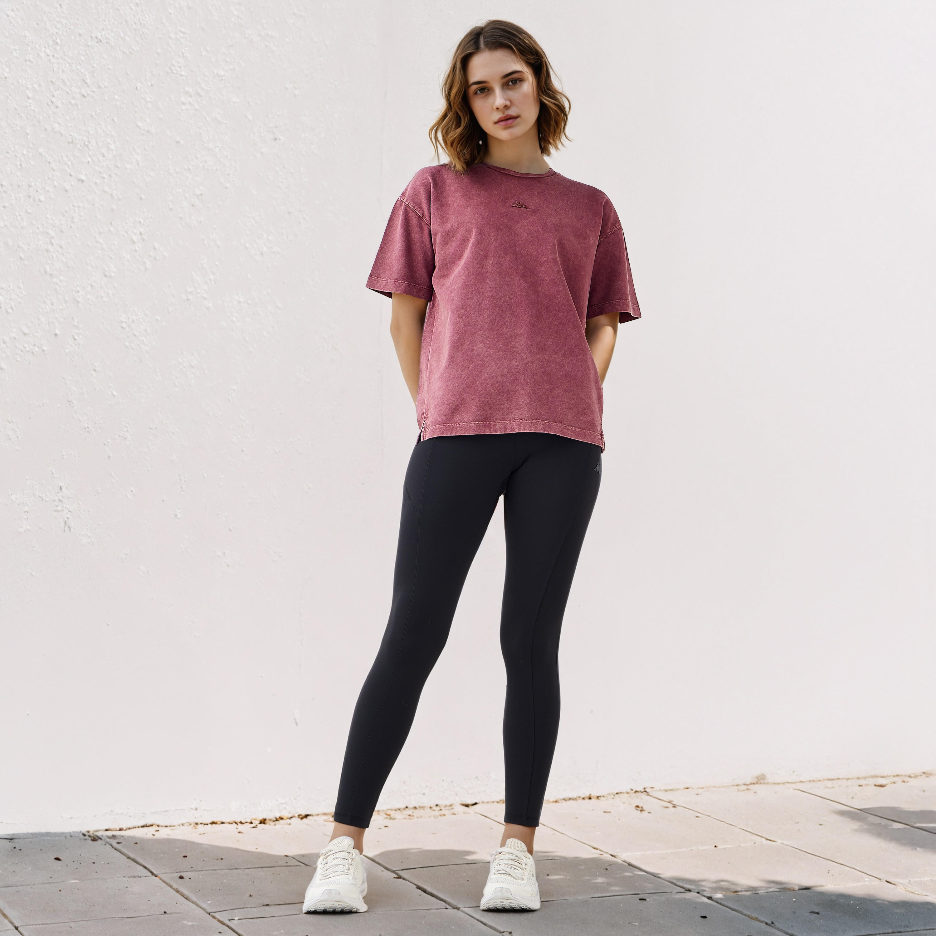 تيشيرت بتفاصيل بارزة من كابا-women-clothing-tshirts-image-2