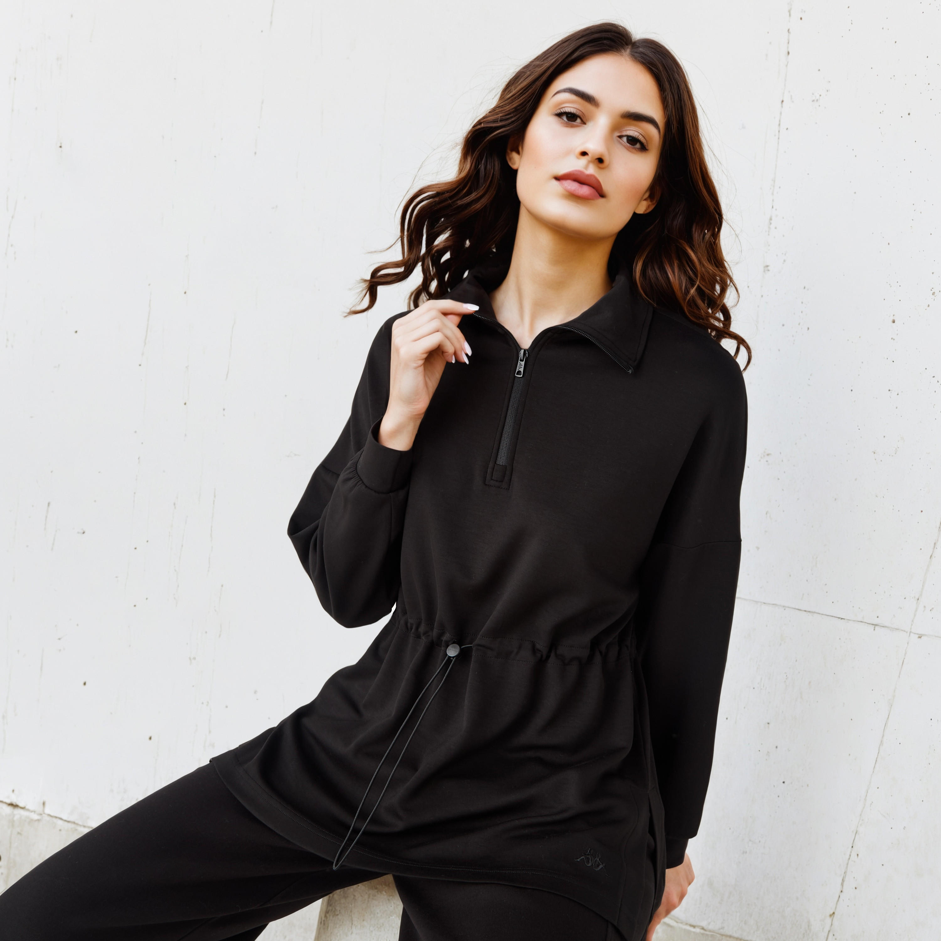 Kappa High Neck Sweatshirt-women-clothing-sportswearandactivewear-hoodiesandsweatshirts-image-1