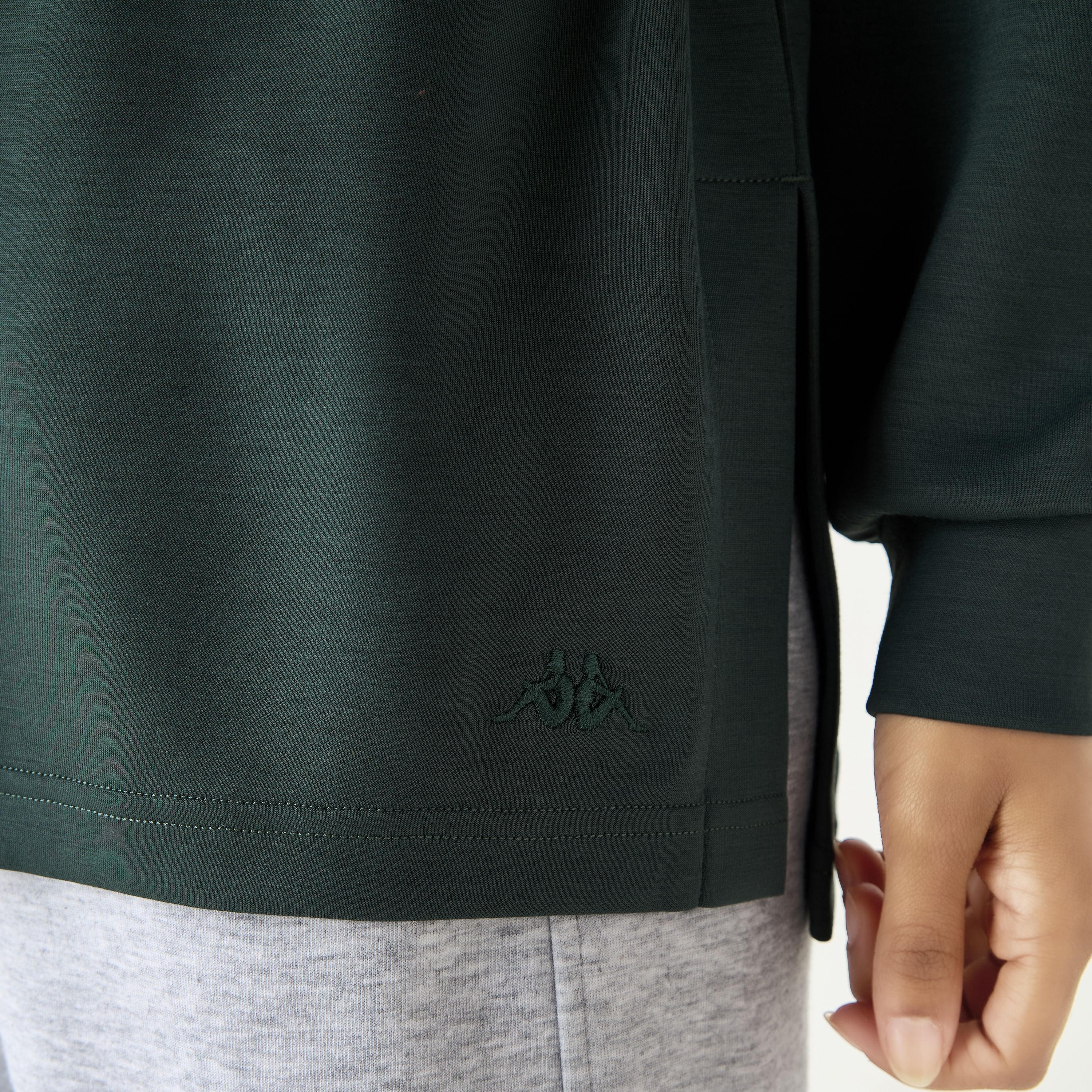 سويت شيرت بياقة عالية من كابا-women-clothing-sportswearandactivewear-hoodiesandsweatshirts-image-1
