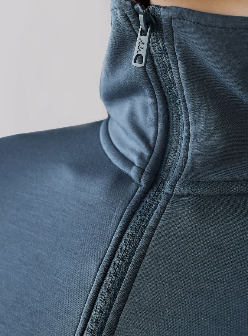 سويت شيرت بياقة عالية من كابا-women-clothing-sportswearandactivewear-hoodiesandsweatshirts-image-6