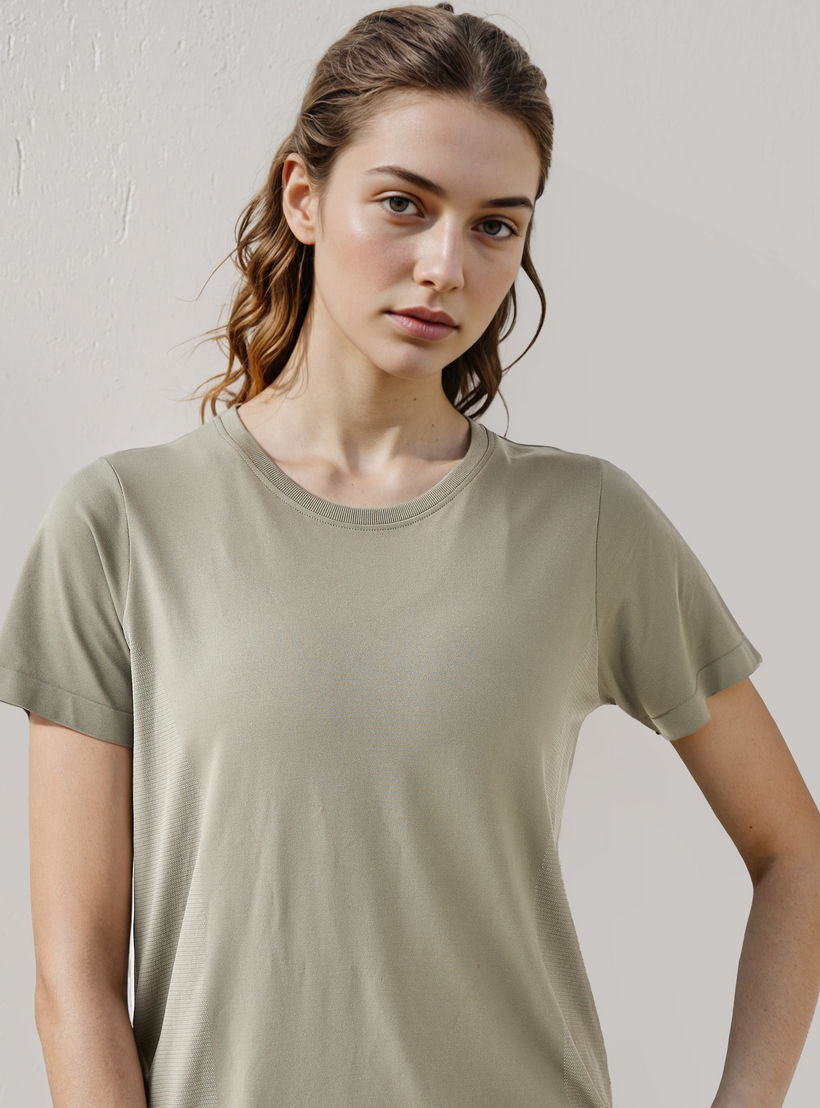 Kappa Regular Fit Seamless T-shirt-women-clothing-tshirts-image-4