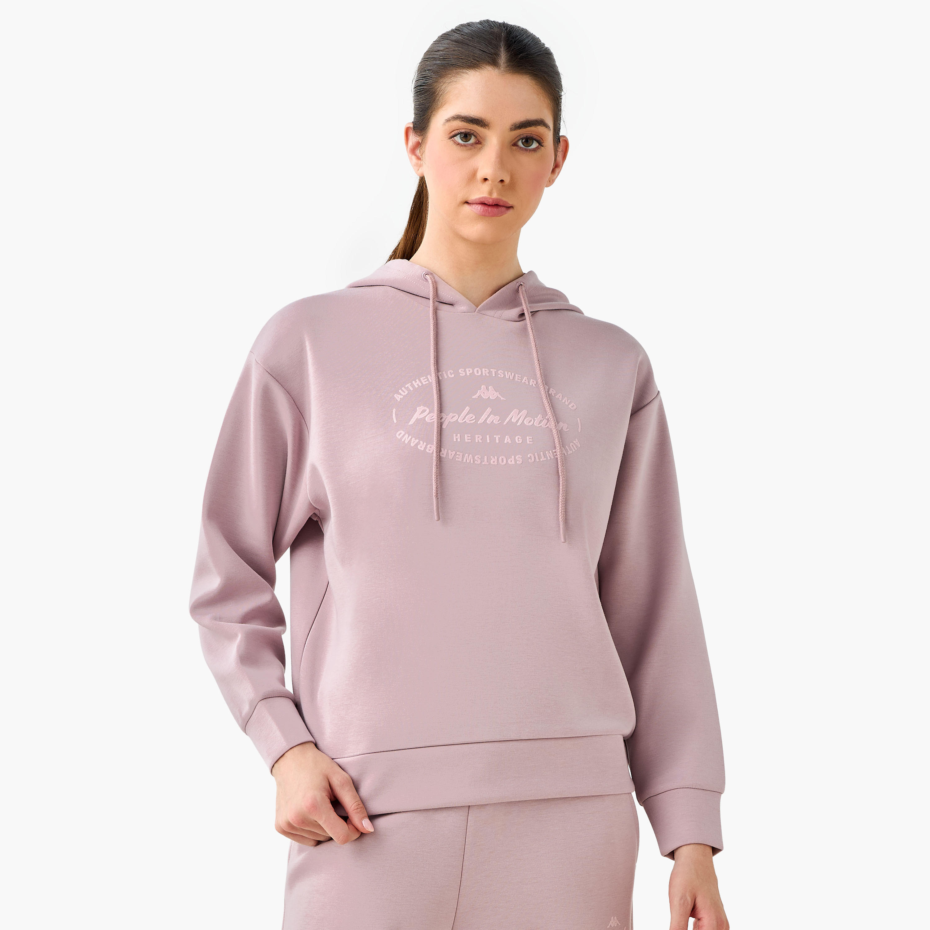 Kappa Women Printed Hooded Sweatshirt-women-clothing-sportswearandactivewear-hoodiesandsweatshirts-image-1
