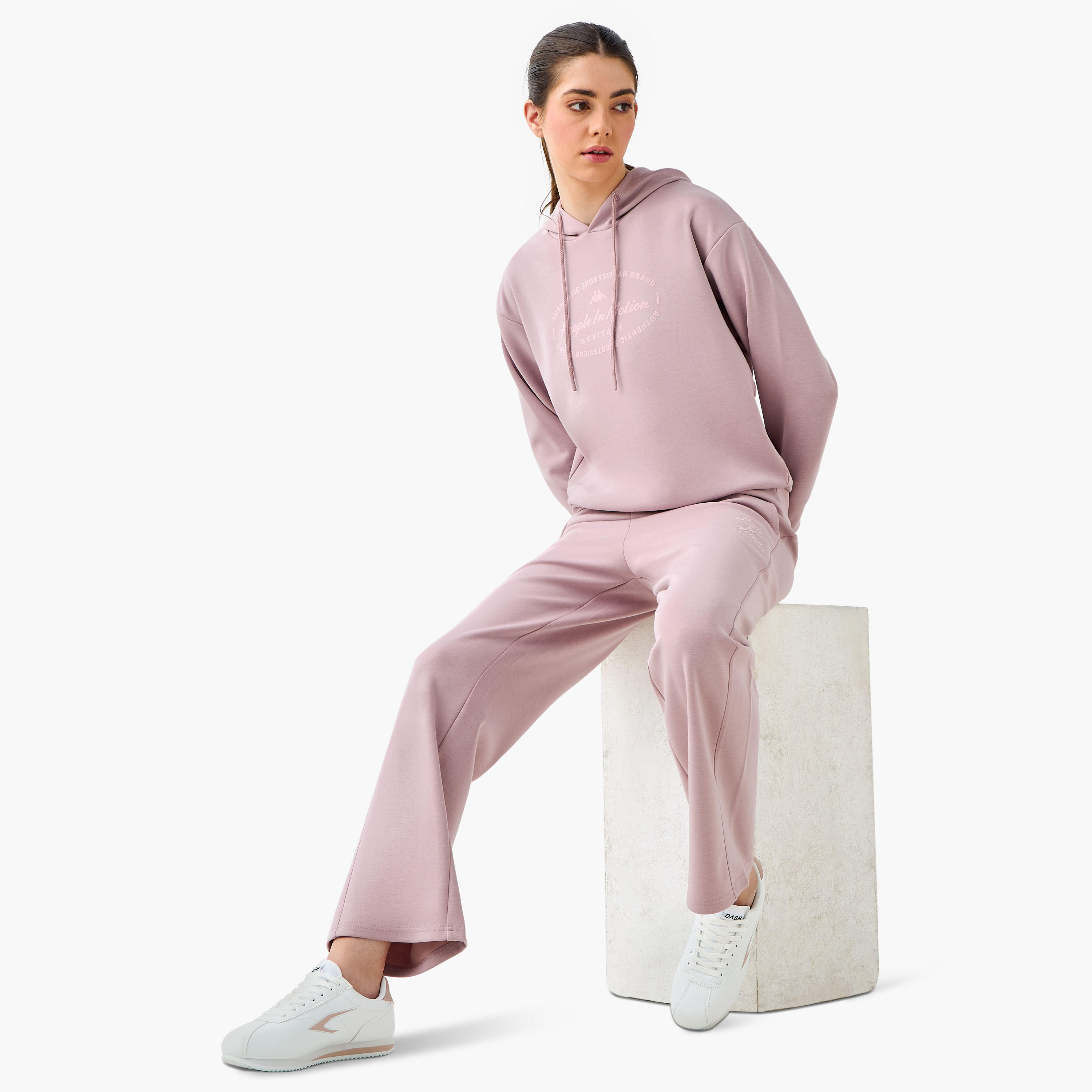 Kappa Women Printed Hooded Sweatshirt-women-clothing-sportswearandactivewear-hoodiesandsweatshirts-image-2