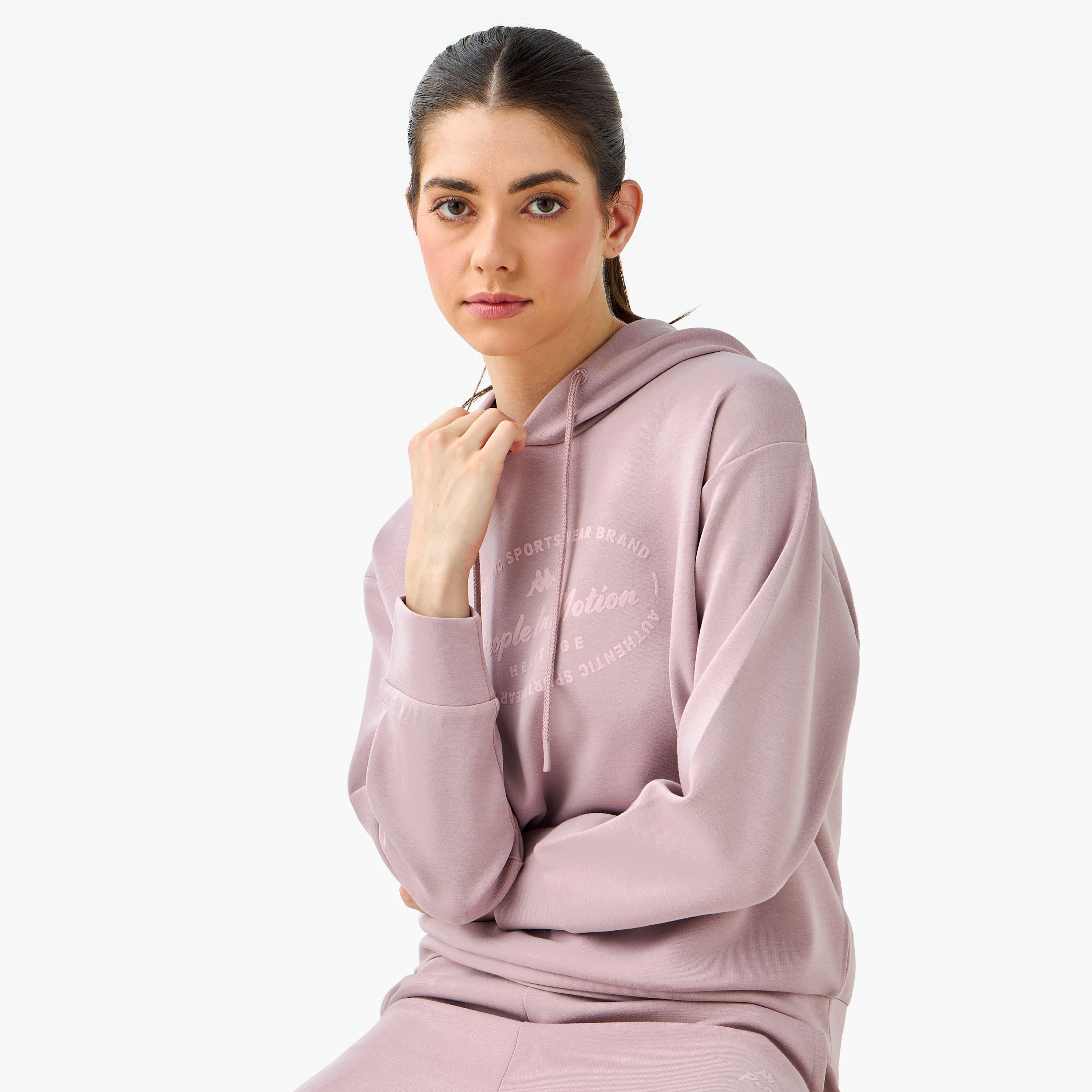 Kappa Women Printed Hooded Sweatshirt-women-clothing-sportswearandactivewear-hoodiesandsweatshirts-image-5