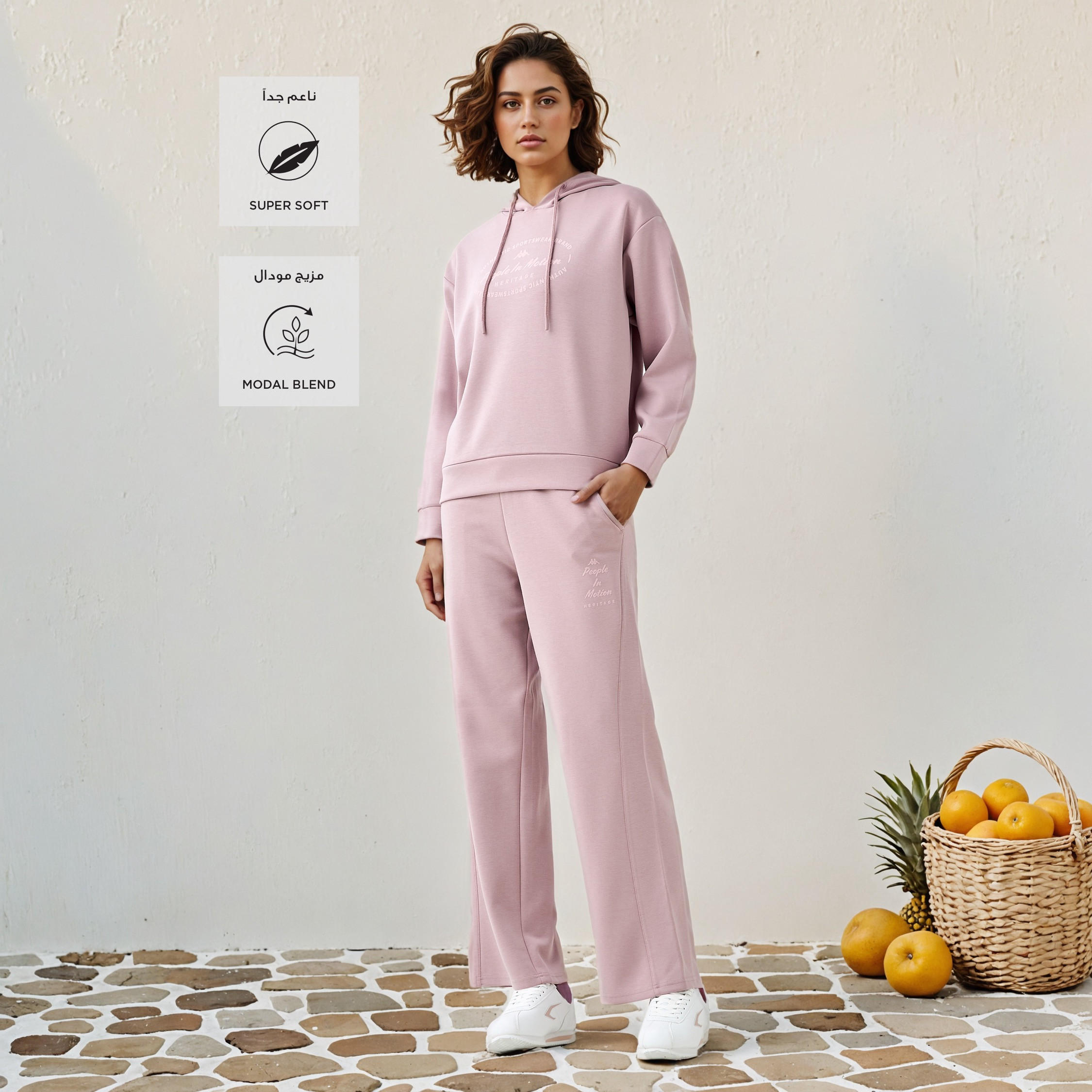 Kappa Printed Regular Fit Track Pants-women-clothing-bottoms-joggers-image-2