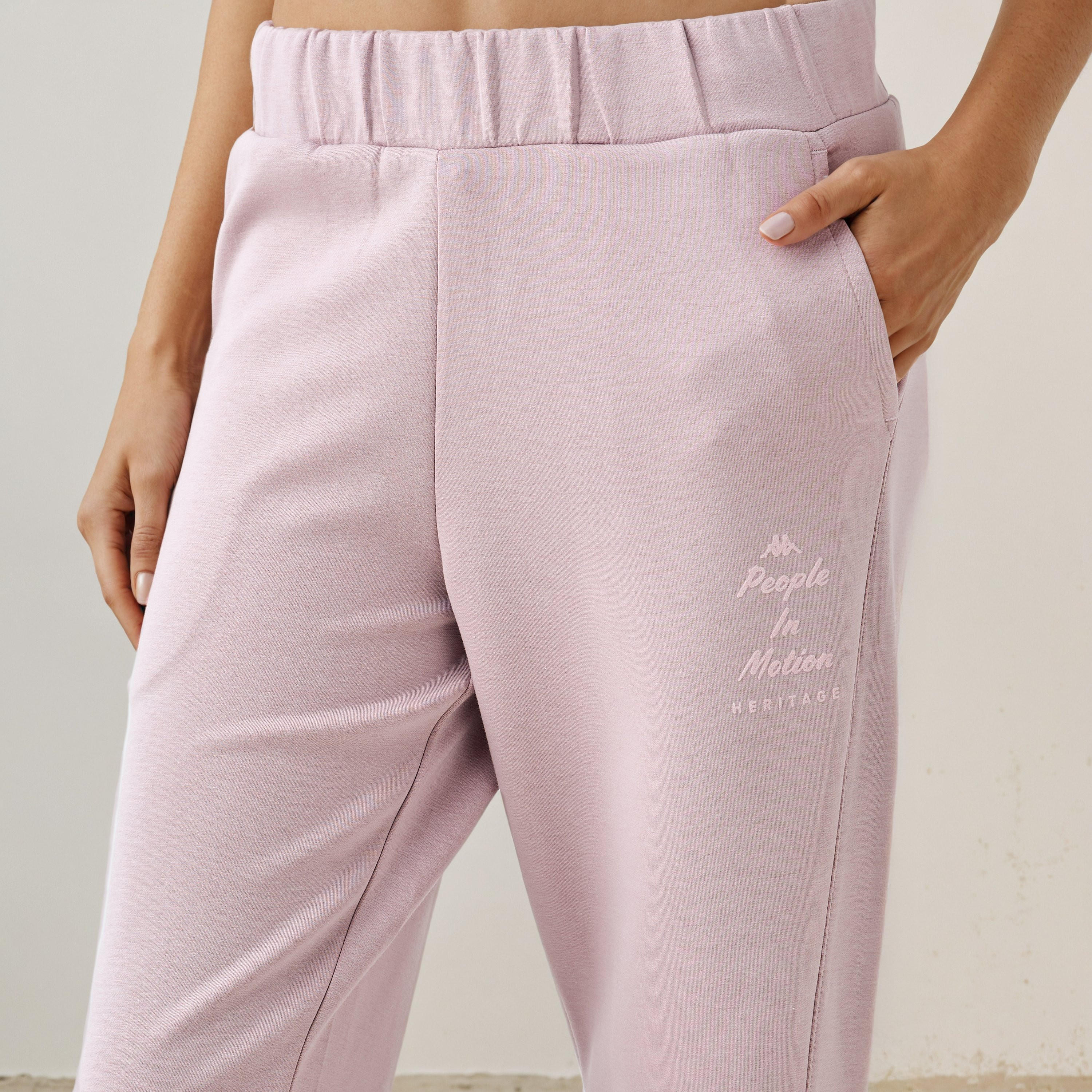 بنطال رياضي مطبوع بقصة عادية من كابا-women-clothing-bottoms-joggers-image-1