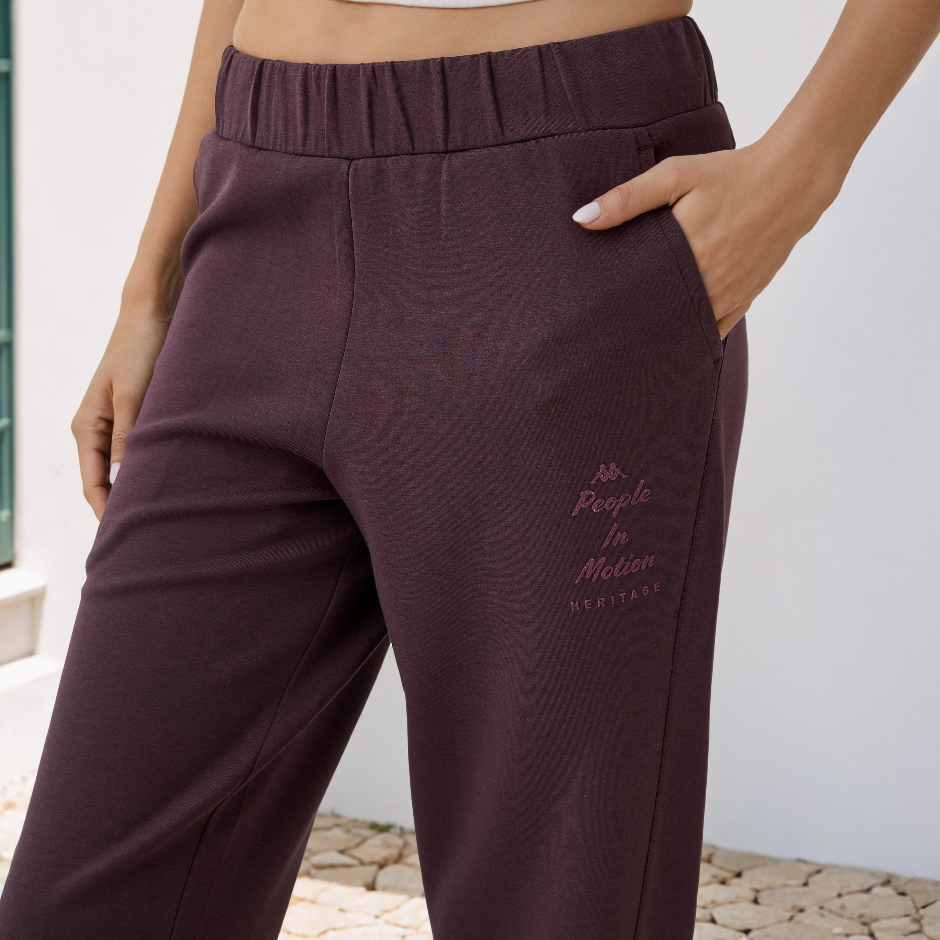 Kappa Printed Regular Fit Track Pants-women-clothing-bottoms-joggers-image-4