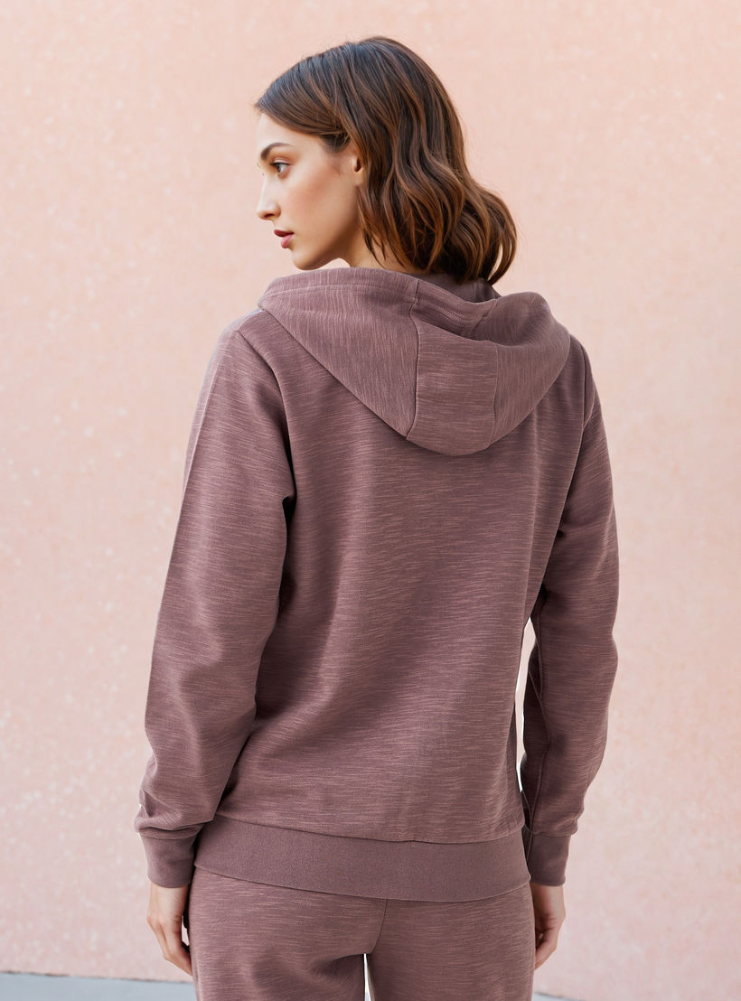 هودي بسحاب للنساء من كابا-women-clothing-sportswearandactivewear-hoodiesandsweatshirts-image-3