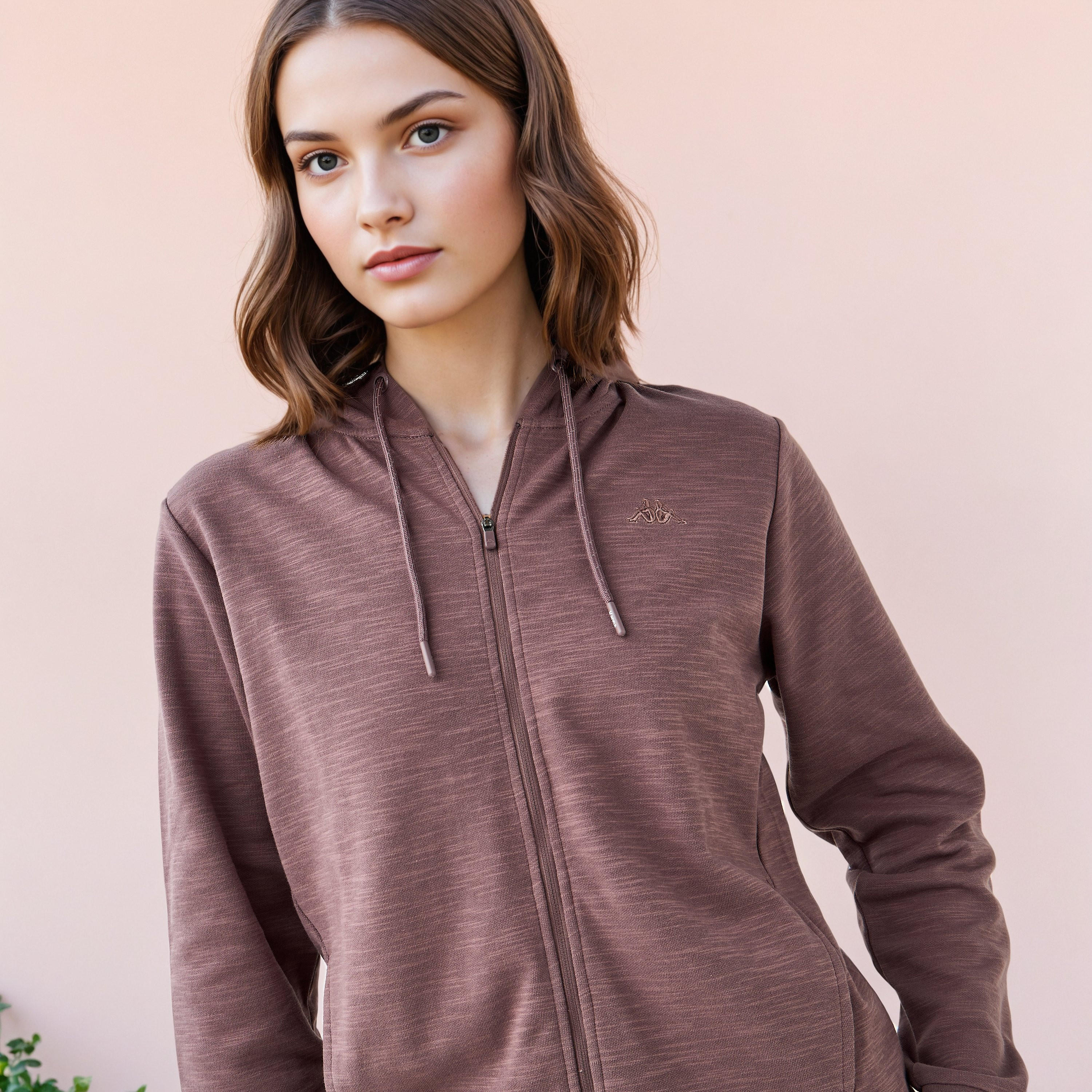 Kappa Women's Zip Through Hoodie-women-clothing-sportswearandactivewear-hoodiesandsweatshirts-image-4