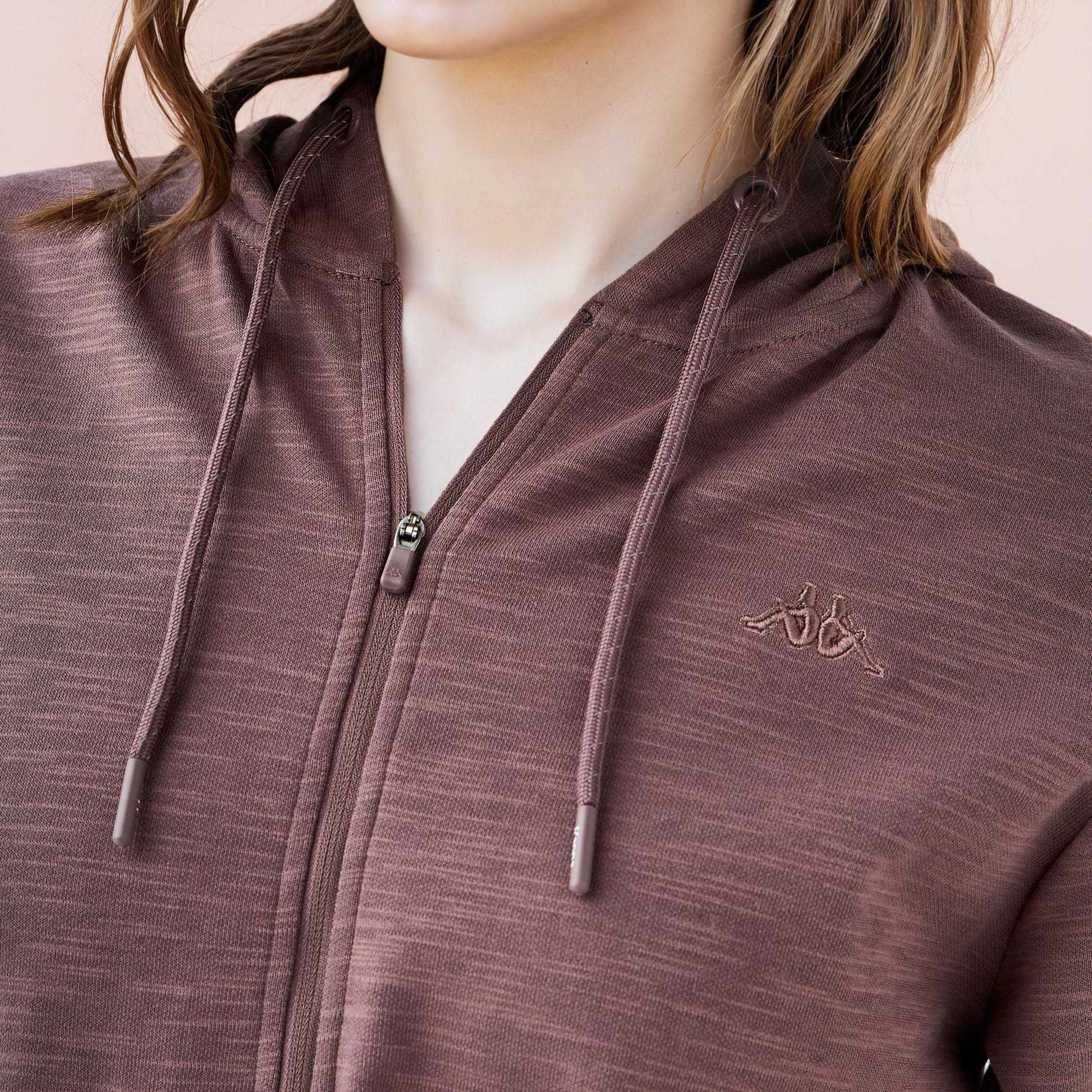 Kappa Women's Zip Through Hoodie-women-clothing-sportswearandactivewear-hoodiesandsweatshirts-image-5