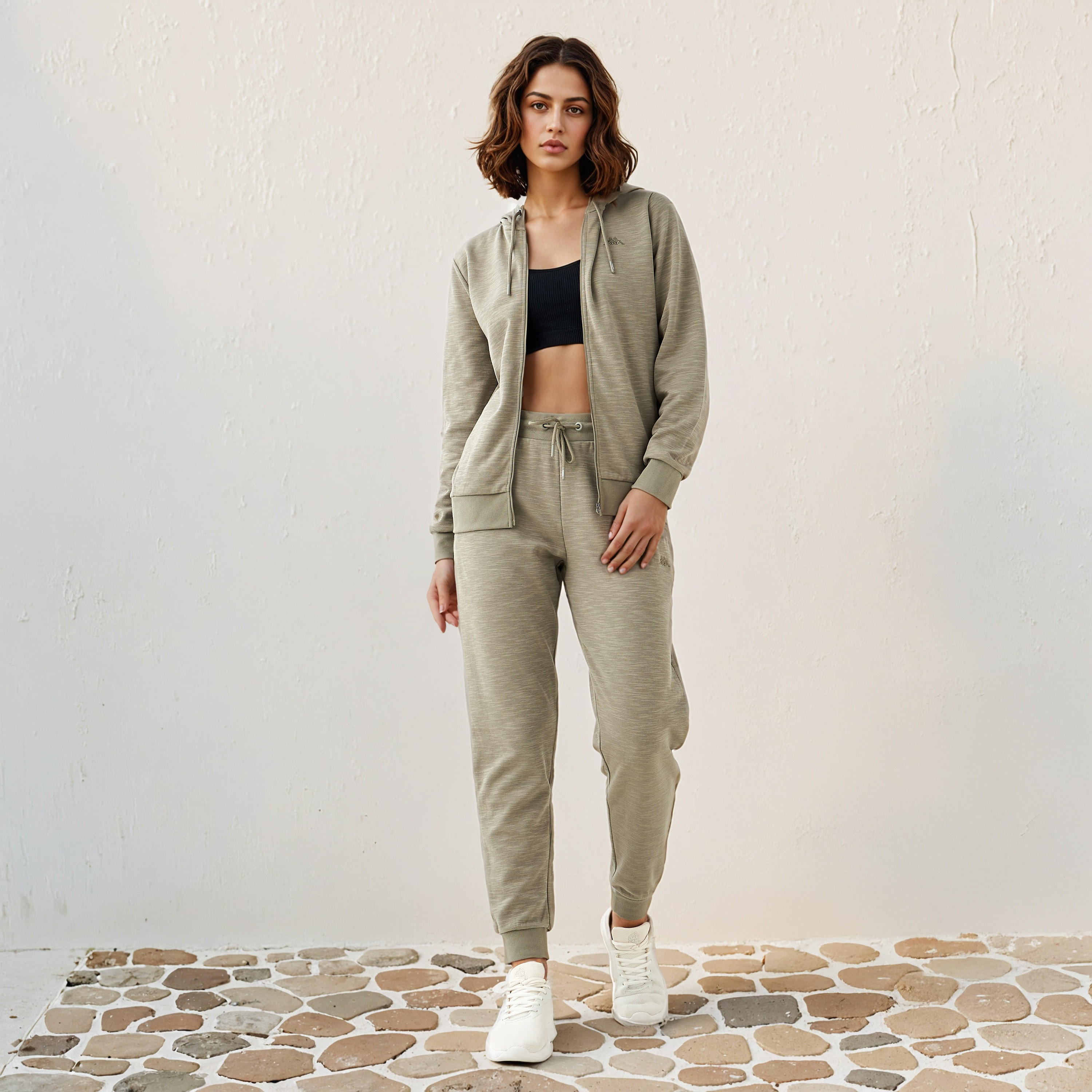 هودي بسحاب للنساء من كابا-women-clothing-sportswearandactivewear-hoodiesandsweatshirts-image-2