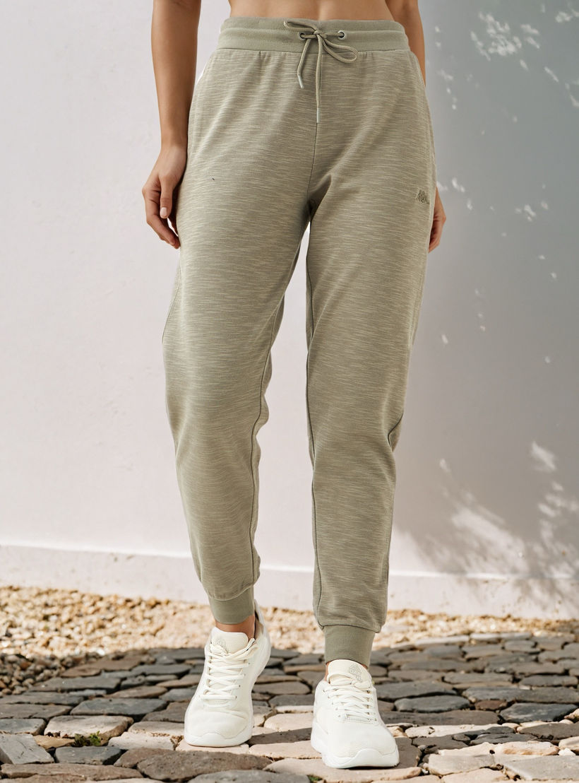 Kappa Regular Fit Joggers-women-clothing-bottoms-joggers-image-1