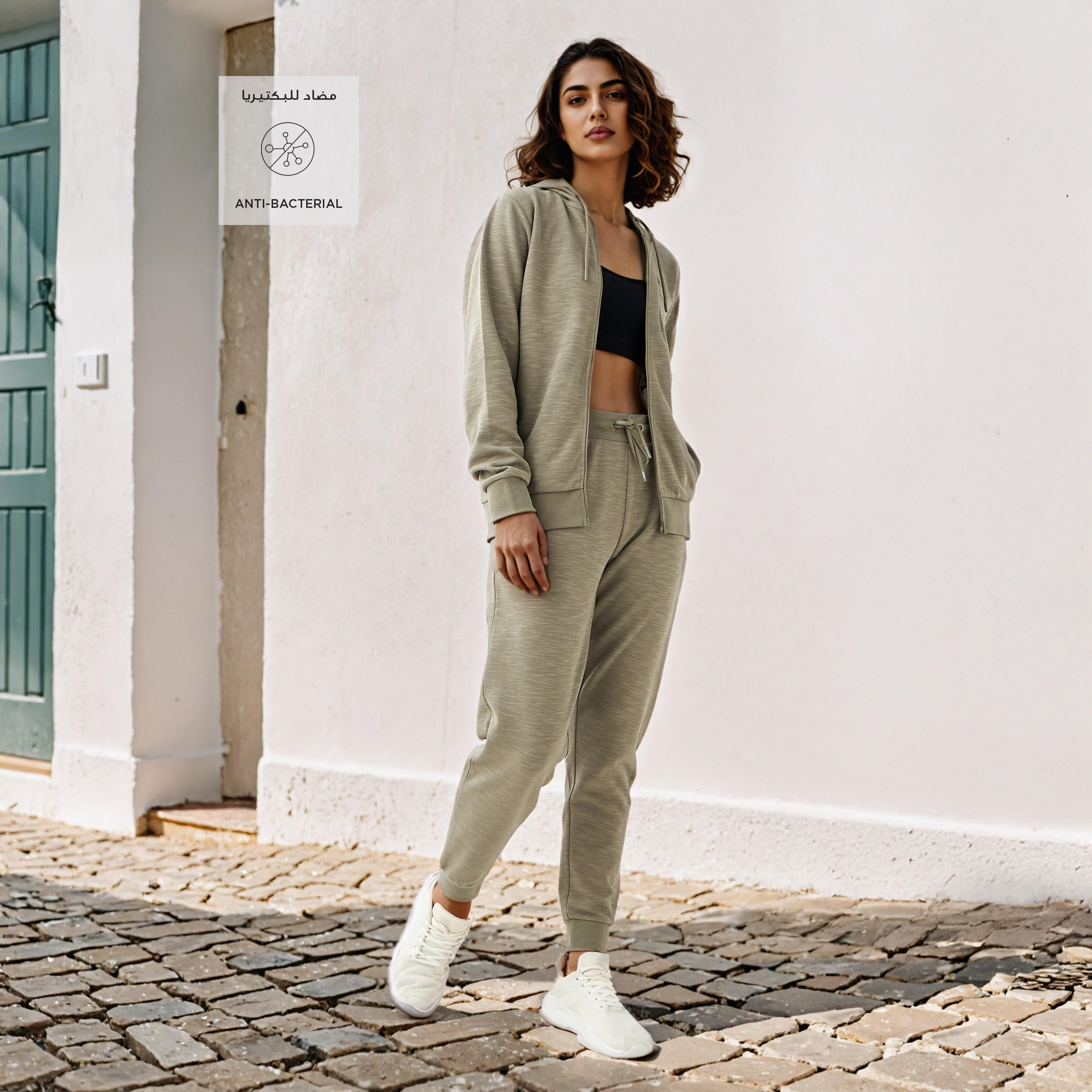 Kappa Regular Fit Joggers-women-clothing-bottoms-joggers-image-2