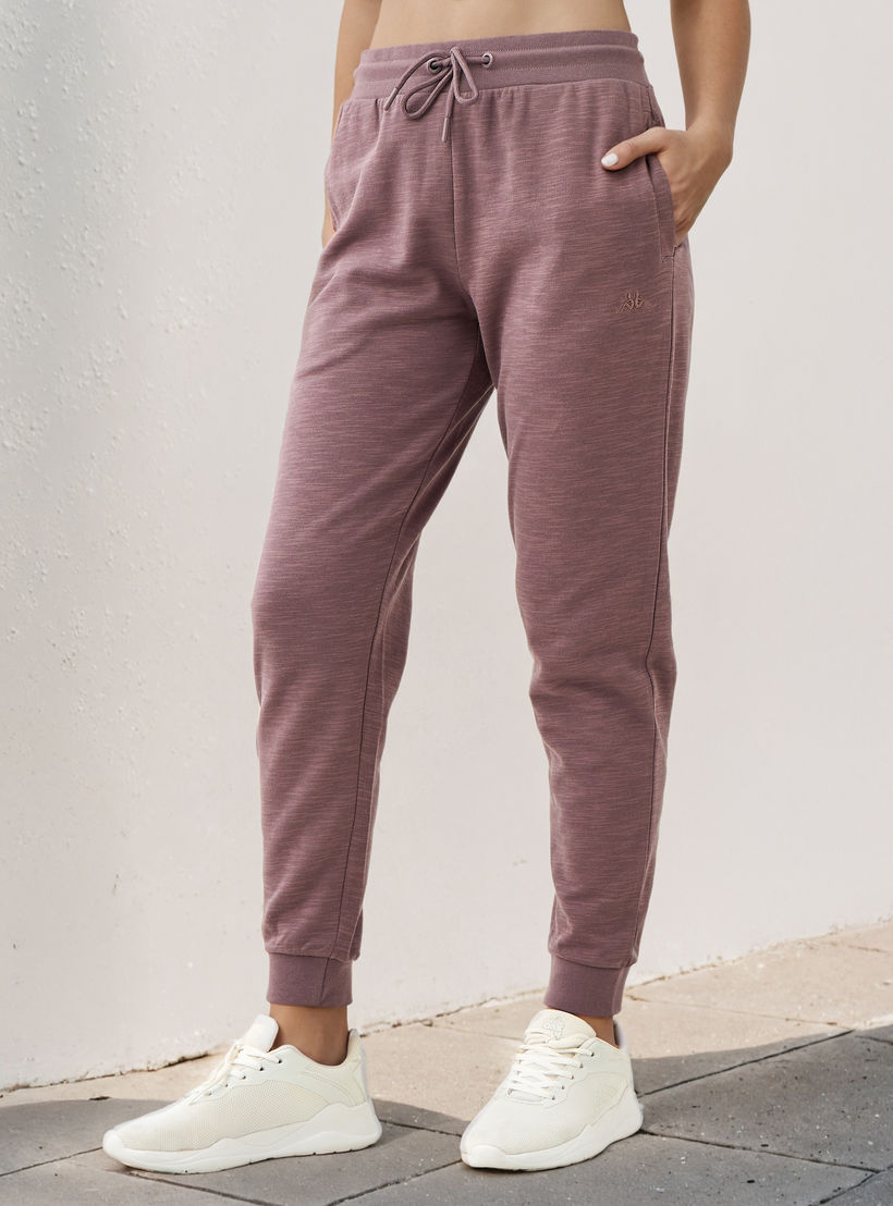 Kappa Regular Fit Joggers-women-clothing-bottoms-joggers-image-1
