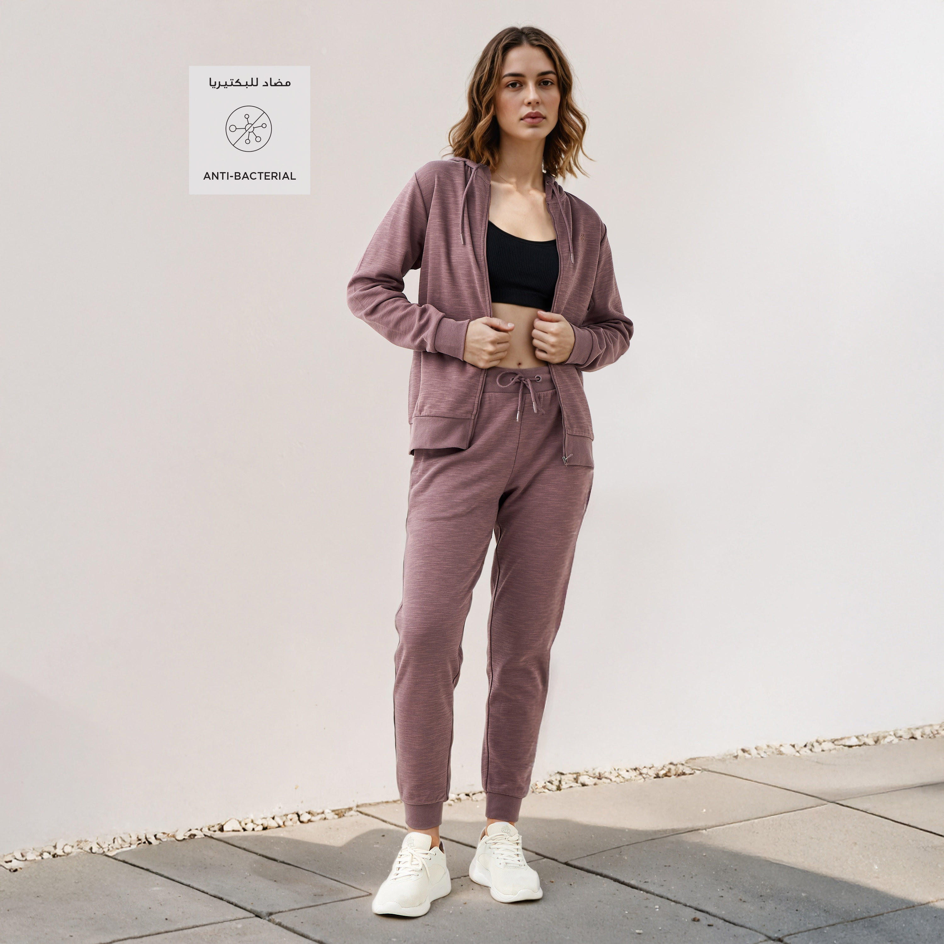 Kappa Regular Fit Joggers-women-clothing-bottoms-joggers-image-2