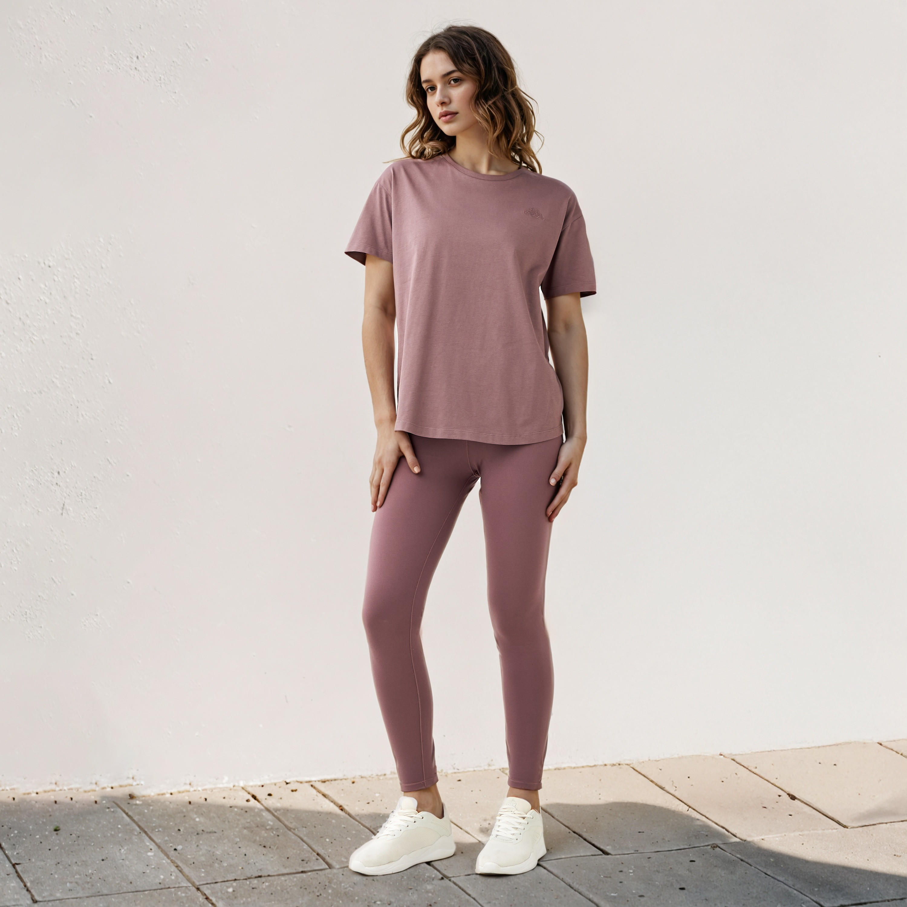 Kappa Logo Embroidered Relaxed Fit T-shirt-women-clothing-tshirts-image-2