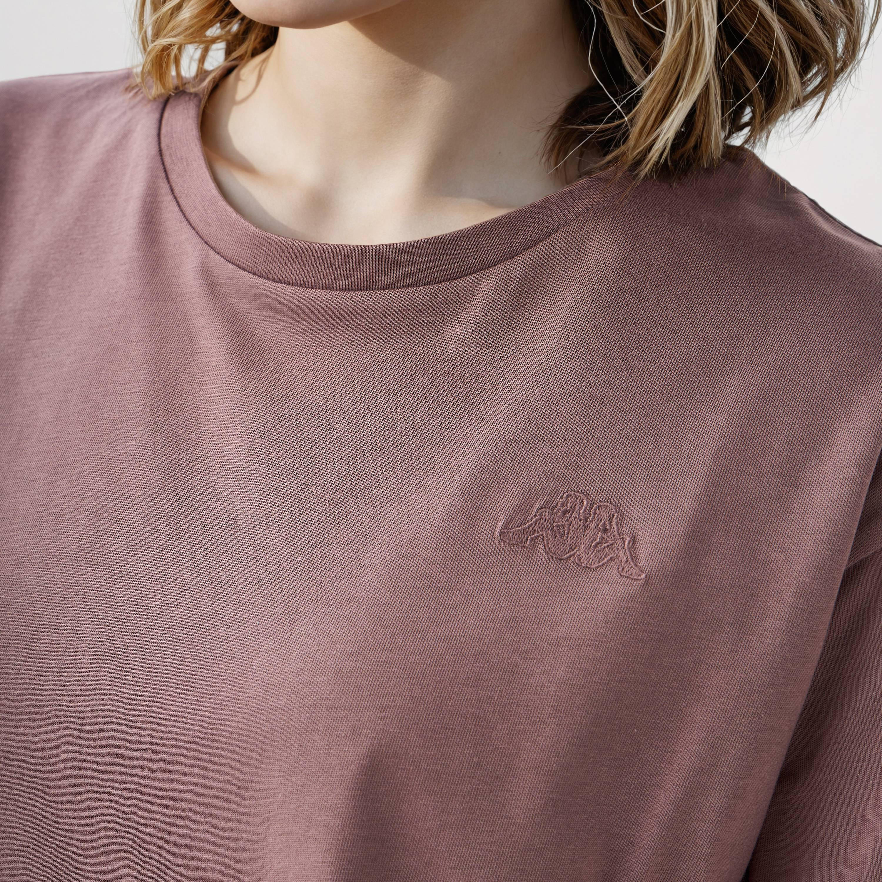 Kappa Logo Embroidered Relaxed Fit T-shirt-women-clothing-tshirts-image-5