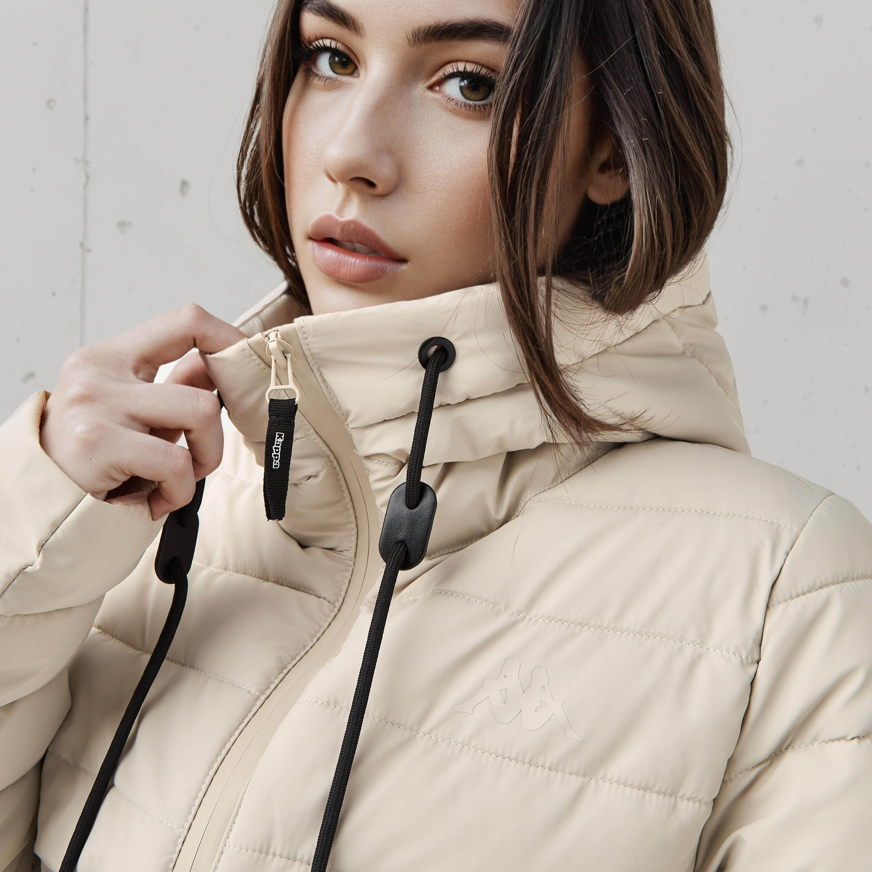 جاكيت طويل منفوخ بحزام للنساء من كابا-women-clothing-sportswearandactivewear-coatsandjackets-jackets-image-5