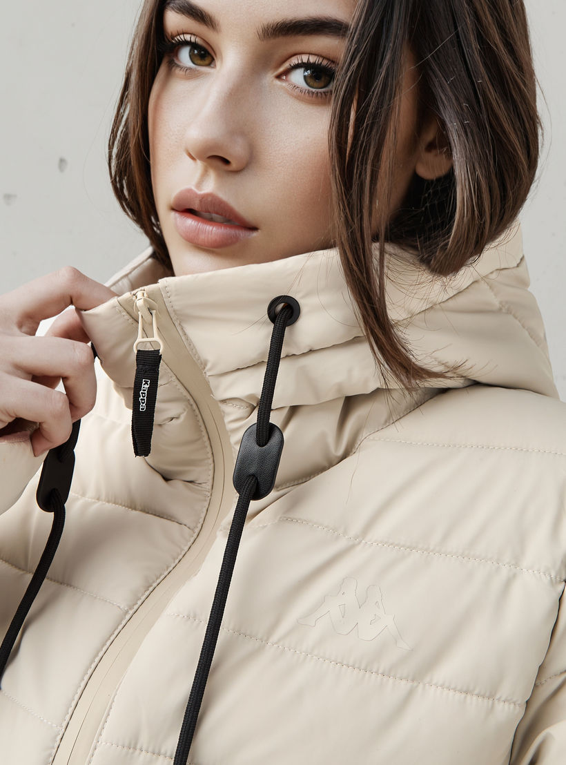 جاكيت طويل منفوخ بحزام للنساء من كابا-women-clothing-sportswearandactivewear-coatsandjackets-jackets-image-5