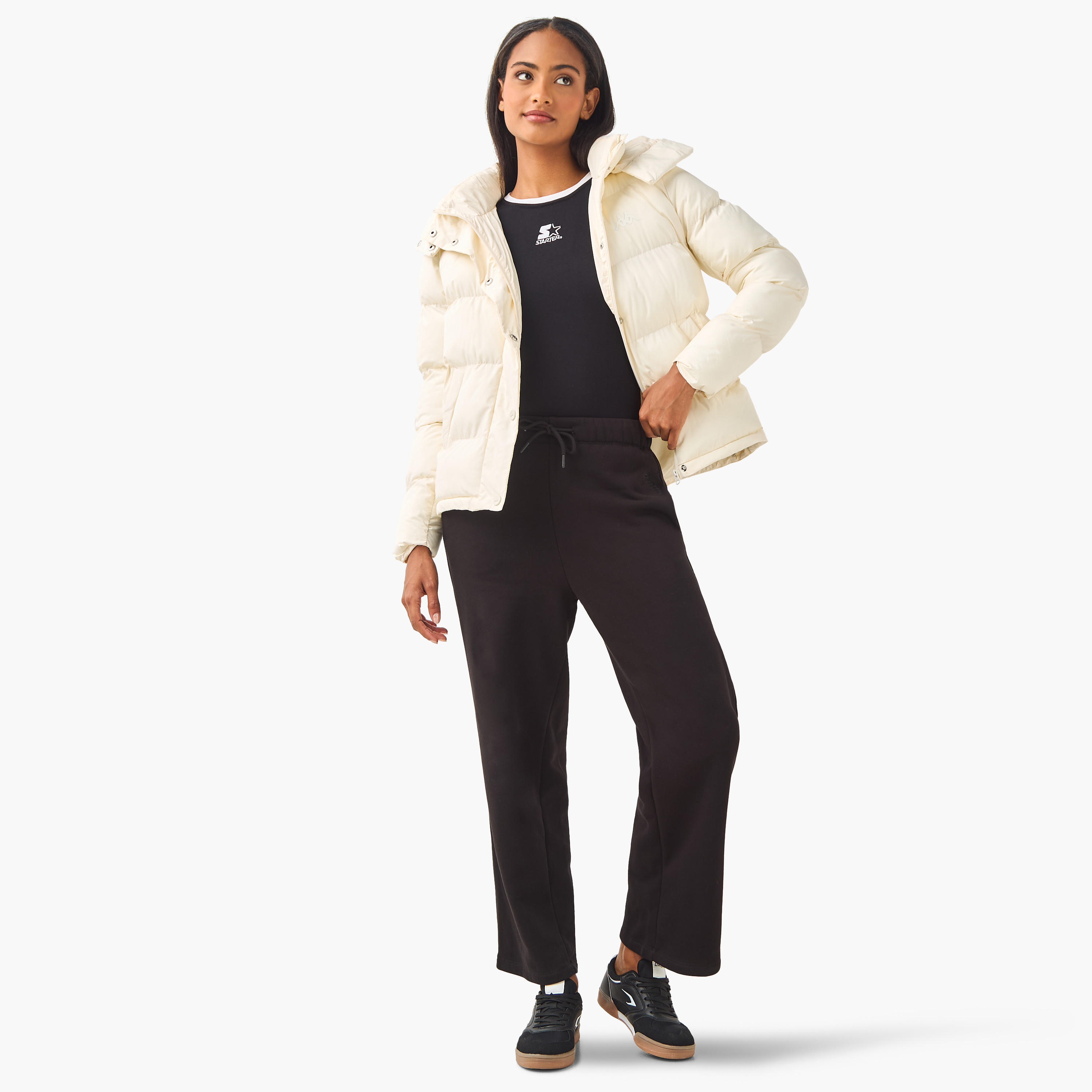 جاكيت نفخ بقبعة للنساء من كابا-women-clothing-sportswearandactivewear-coatsandjackets-jackets-image-5