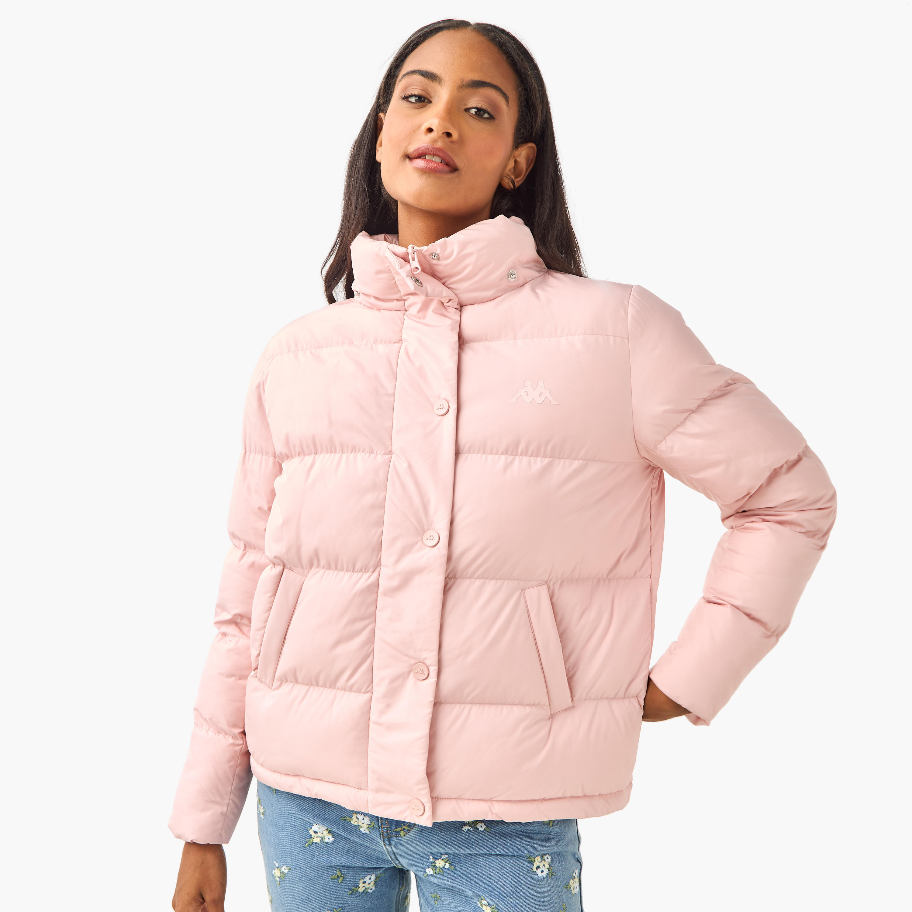 جاكيت نفخ بقبعة للنساء من كابا-women-clothing-sportswearandactivewear-coatsandjackets-jackets-image-3