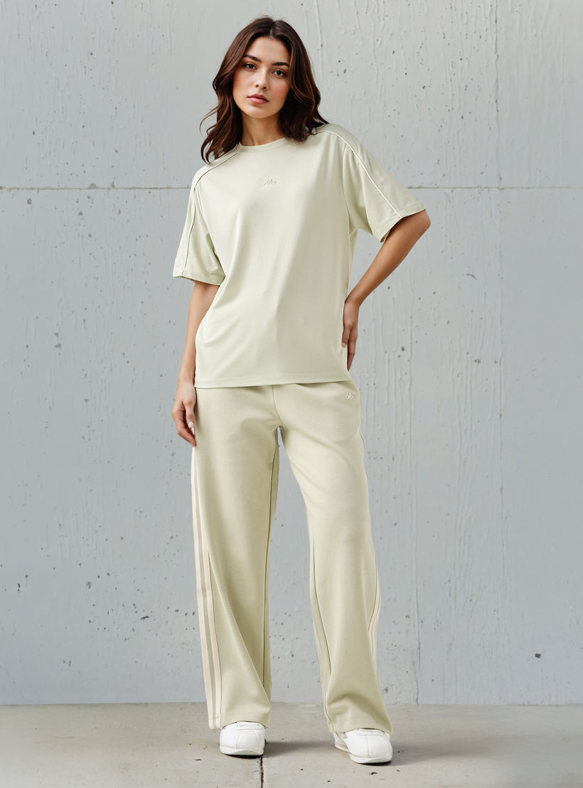 بنطلون رياضي بتفاصيل شريط للنساء من كابا-women-clothing-bottoms-joggers-image-2
