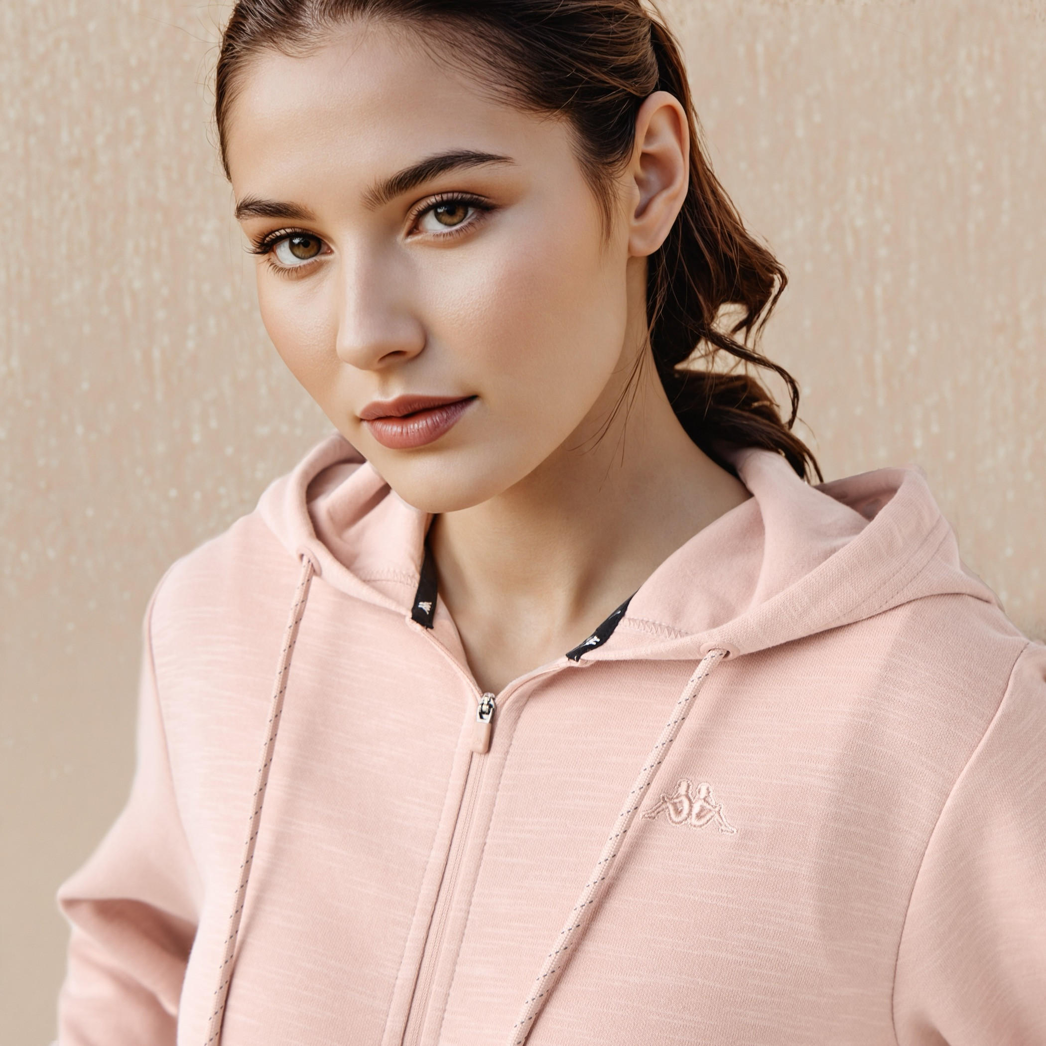 هودي بسحاب للنساء من كابا-women-clothing-sportswearandactivewear-hoodiesandsweatshirts-image-4