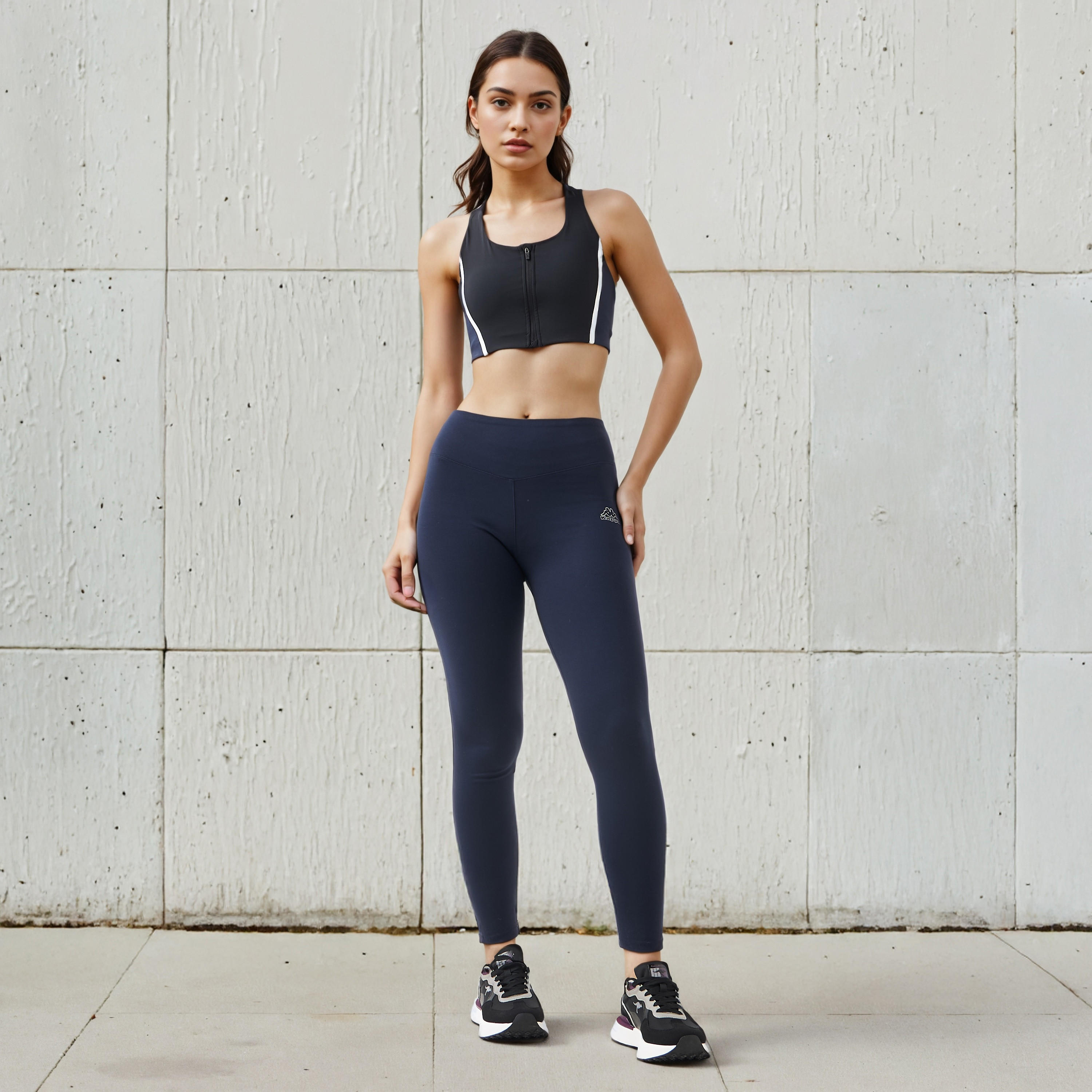 ليقنز سكيني بخصر مرتفع من كابا-sports-women-clothing-activewearleggings-image-2