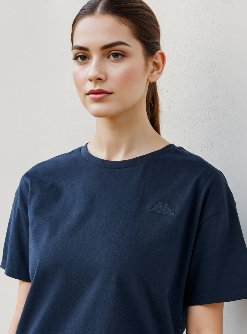 تيشيرت بقصة عادية من كابا-women-clothing-tshirts-image-2