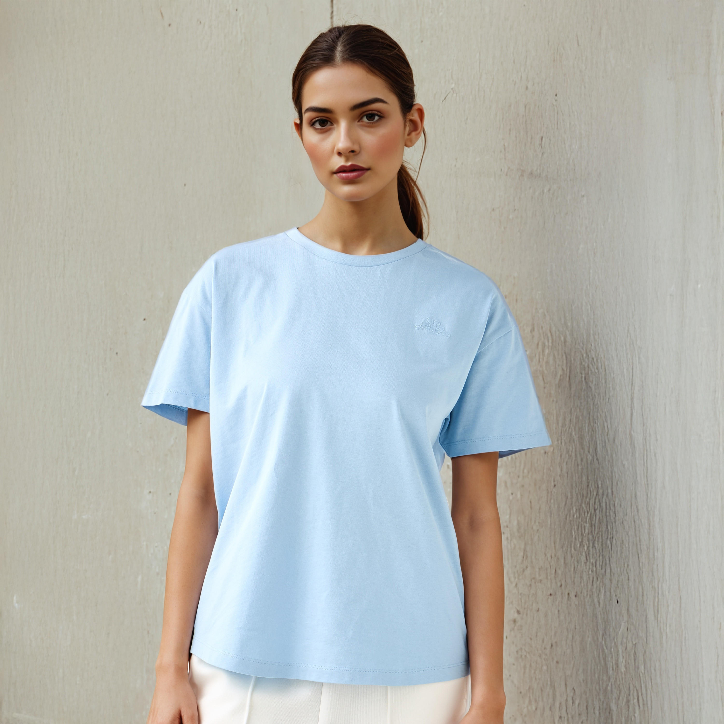 تيشيرت بقصة عادية من كابا-women-clothing-tshirts-image-1