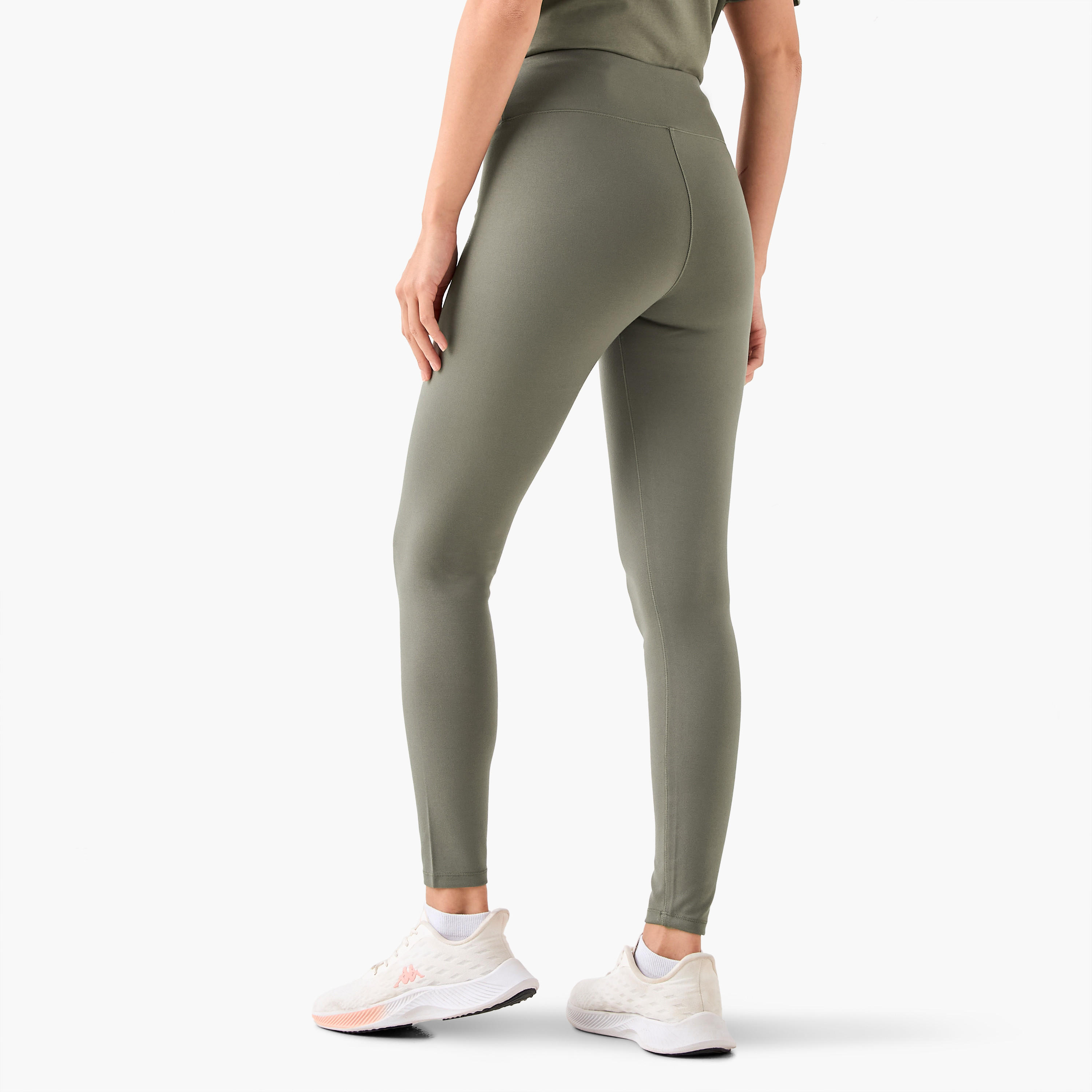 ليقنز سكيني بخصر مرتفع من كابا-sports-women-clothing-activewearleggings-image-4