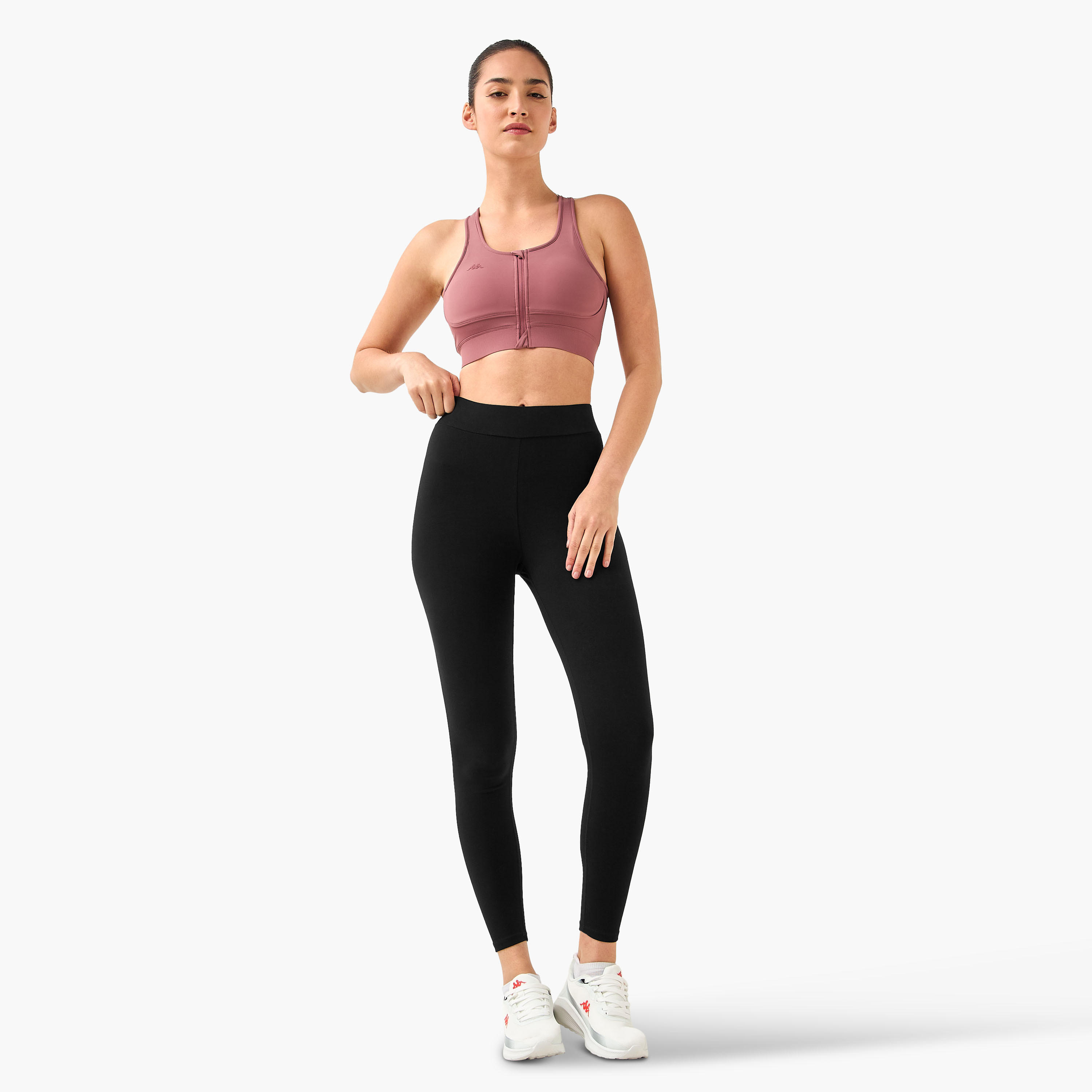 حمالة صدر رياضية بسحاب إغلاق للنساء من كابا-women-clothing-sportswearandactivewear-sportsbras-image-2