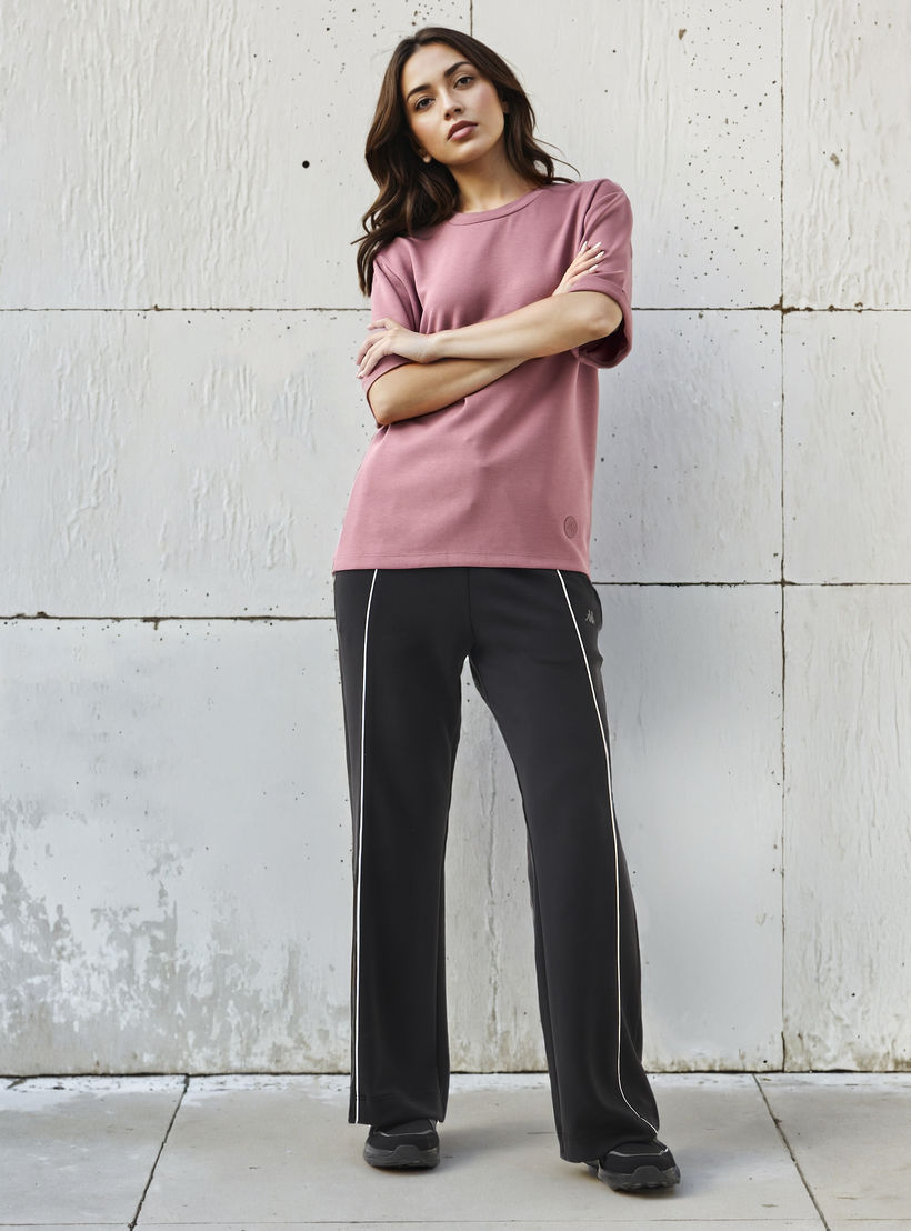 Kappa T-shirt Relaxed Fit with Tropical Print Cotton-women-clothing-tshirts-image-2