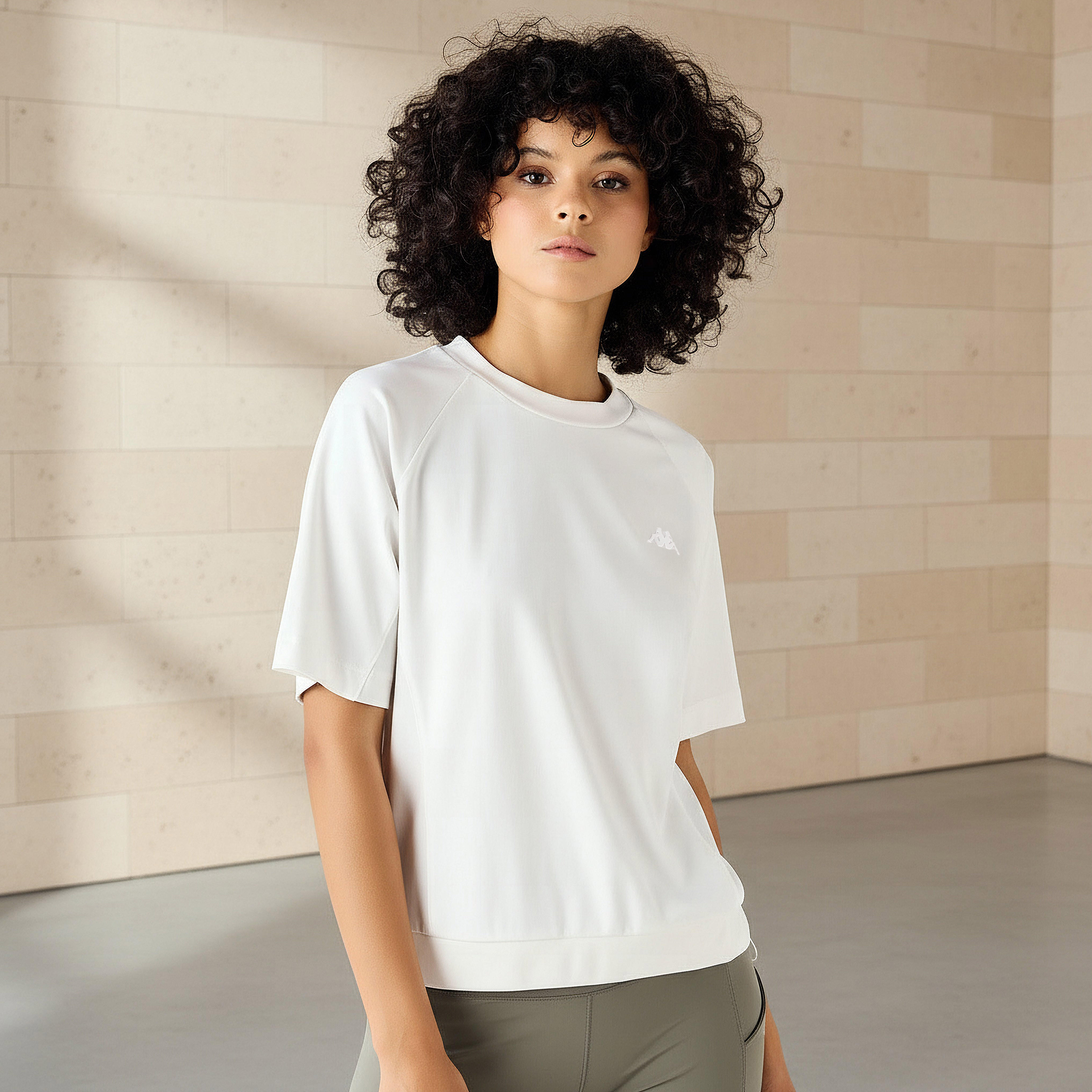 Kappa Women Cropped T-shirt-women-clothing-tshirts-image-1