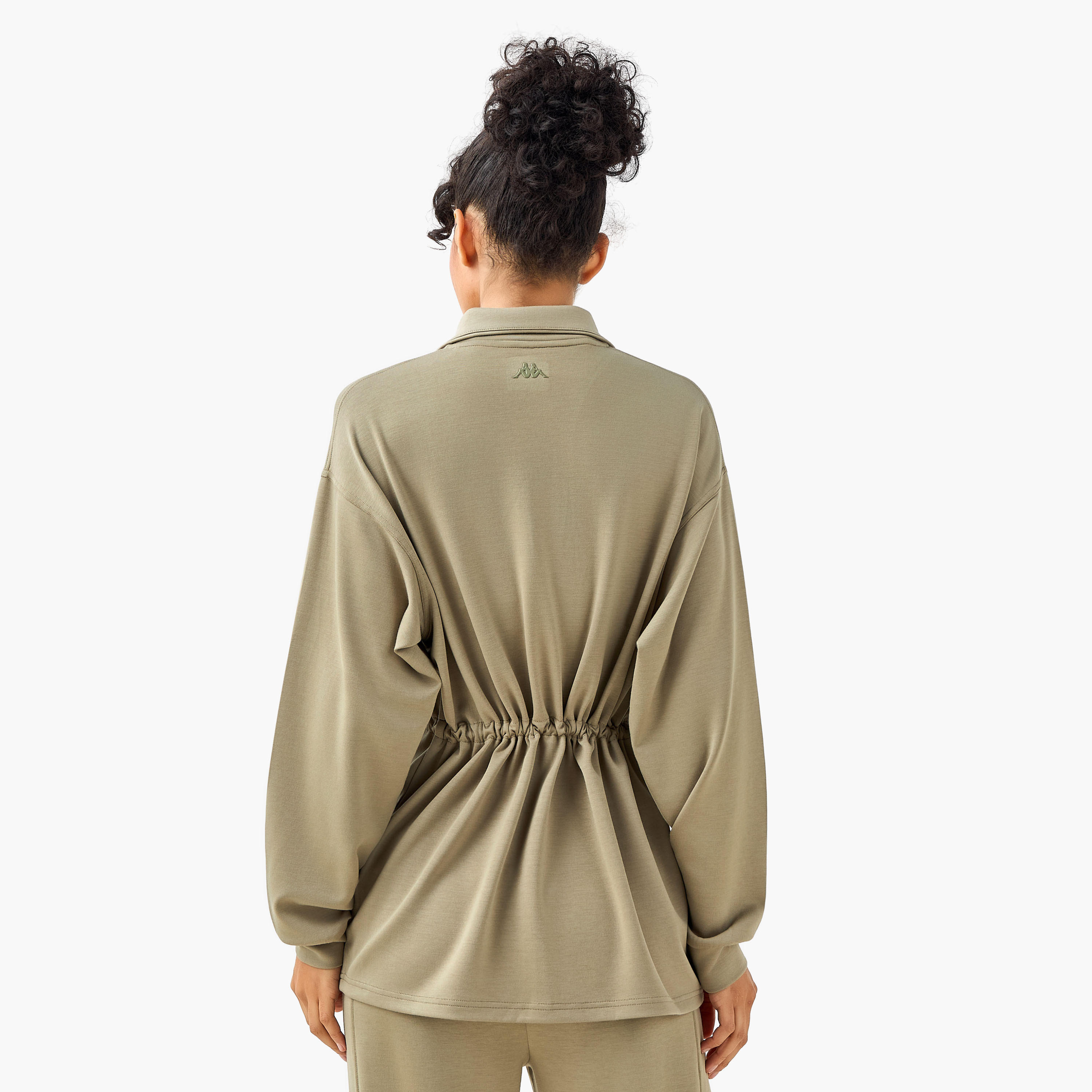 جاكيت طويل ناعم الملمس برباط خصر للنساء من كابّا-women-clothing-coordsets-image-3