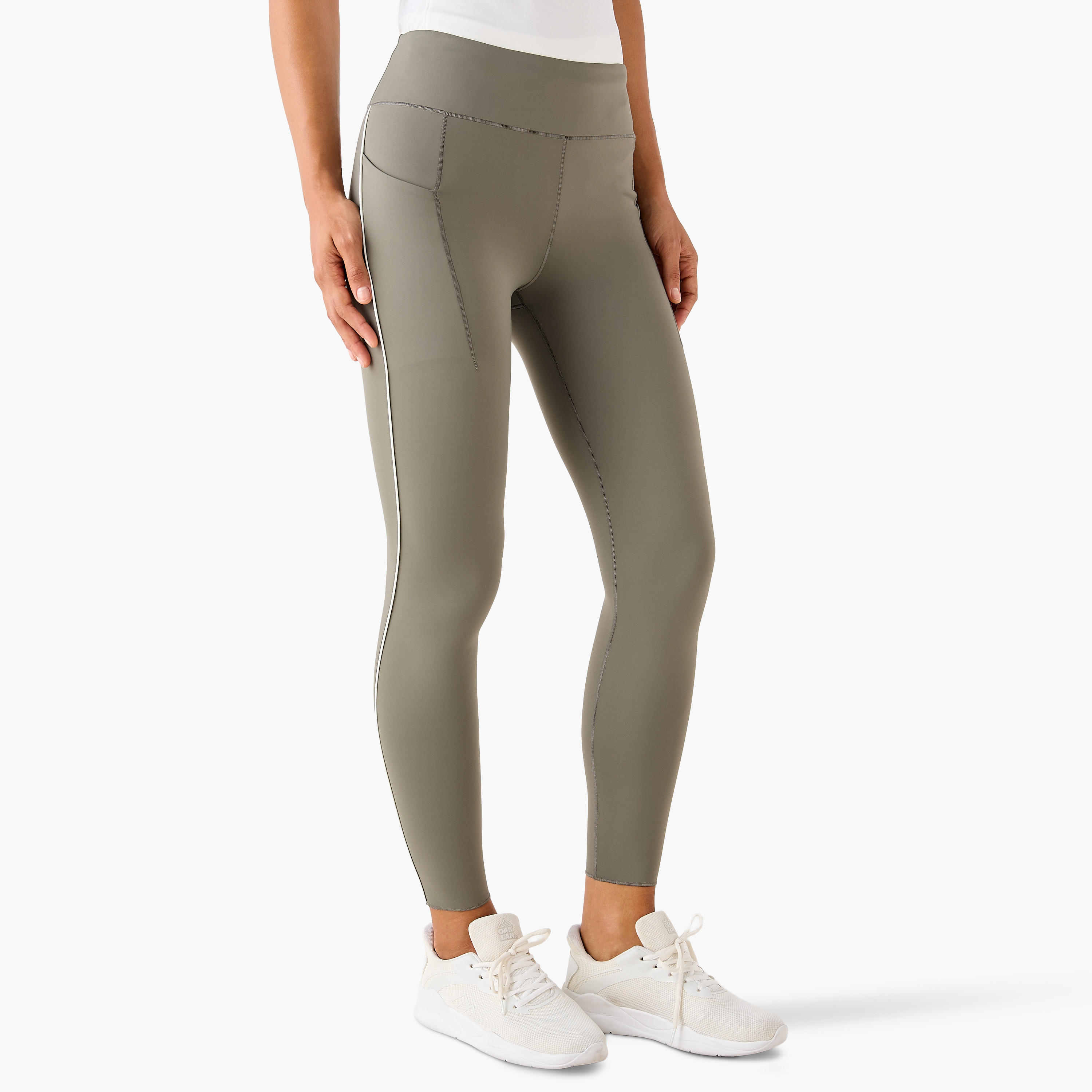 بنطلون ليقنز قابل للتمدد في اتجاهين بجيب للهاتف للنساء من كابا-women-clothing-bottoms-leggings-image-1