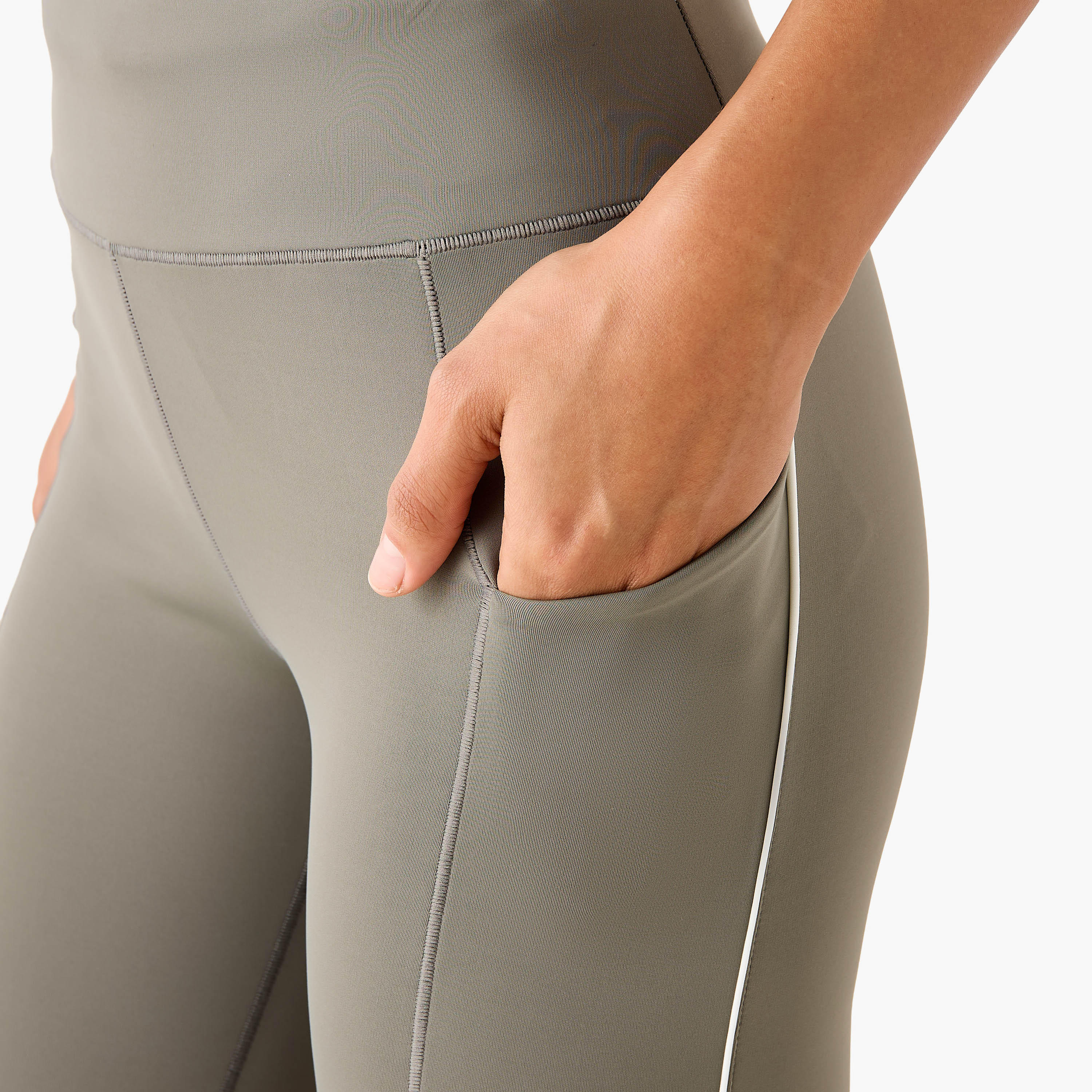 بنطلون ليقنز قابل للتمدد في اتجاهين بجيب للهاتف للنساء من كابا-women-clothing-bottoms-leggings-image-3