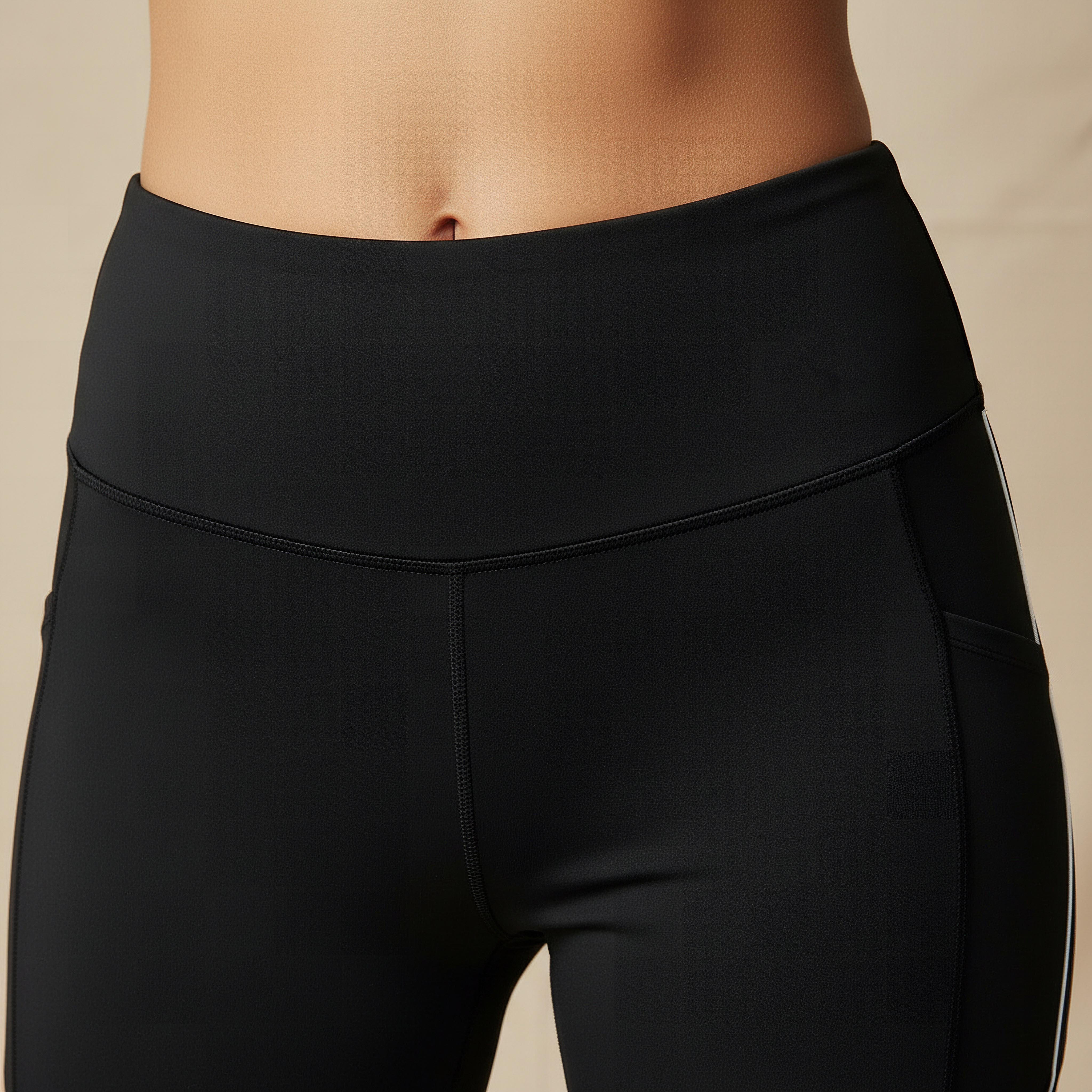 بنطلون ليقنز قابل للتمدد في اتجاهين بجيب للهاتف للنساء من كابا-women-clothing-bottoms-leggings-image-4