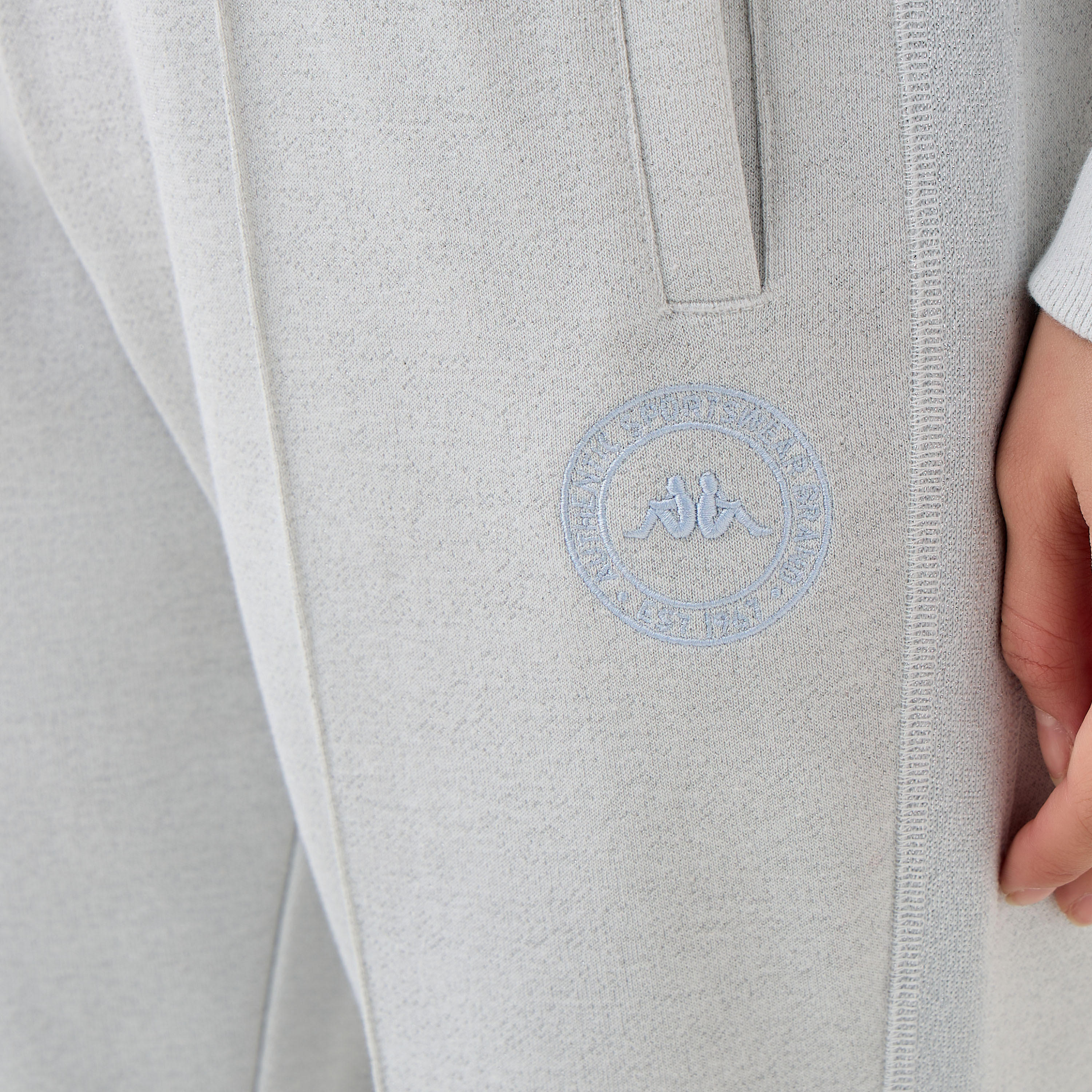 Kappa Logo Embroidered Regular Fit Track Pants-women-clothing-bottoms-joggers-image-5